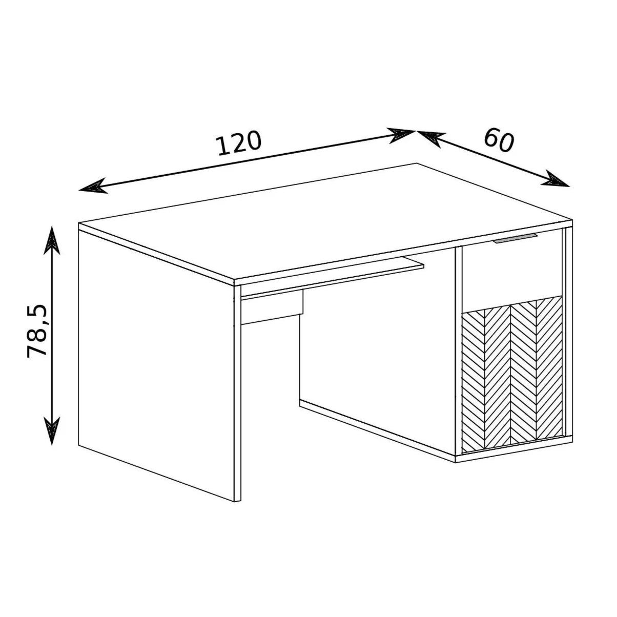 Classic Desk J-Fonti F-14