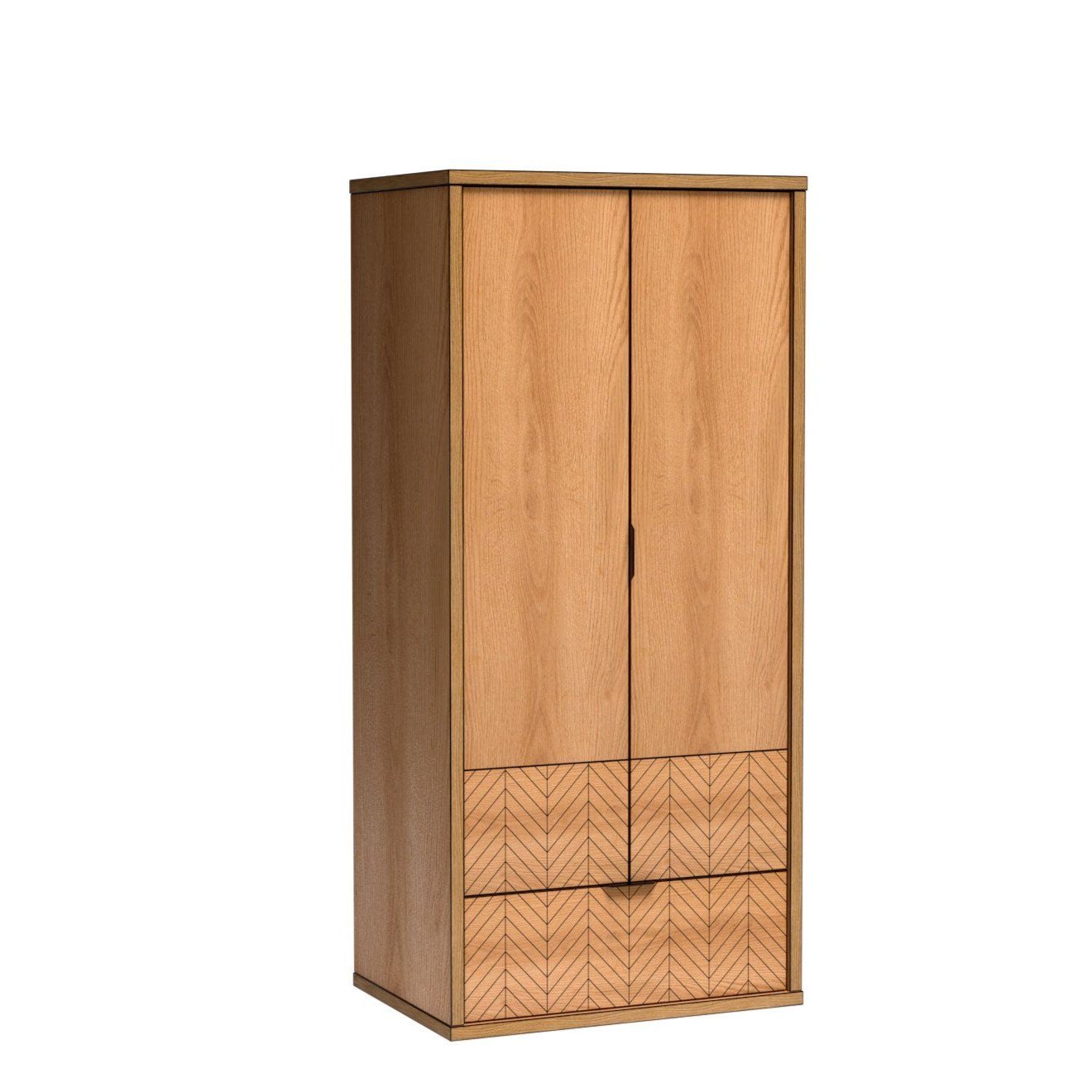 J-Fonti F-1 Two-Door Wardrobe