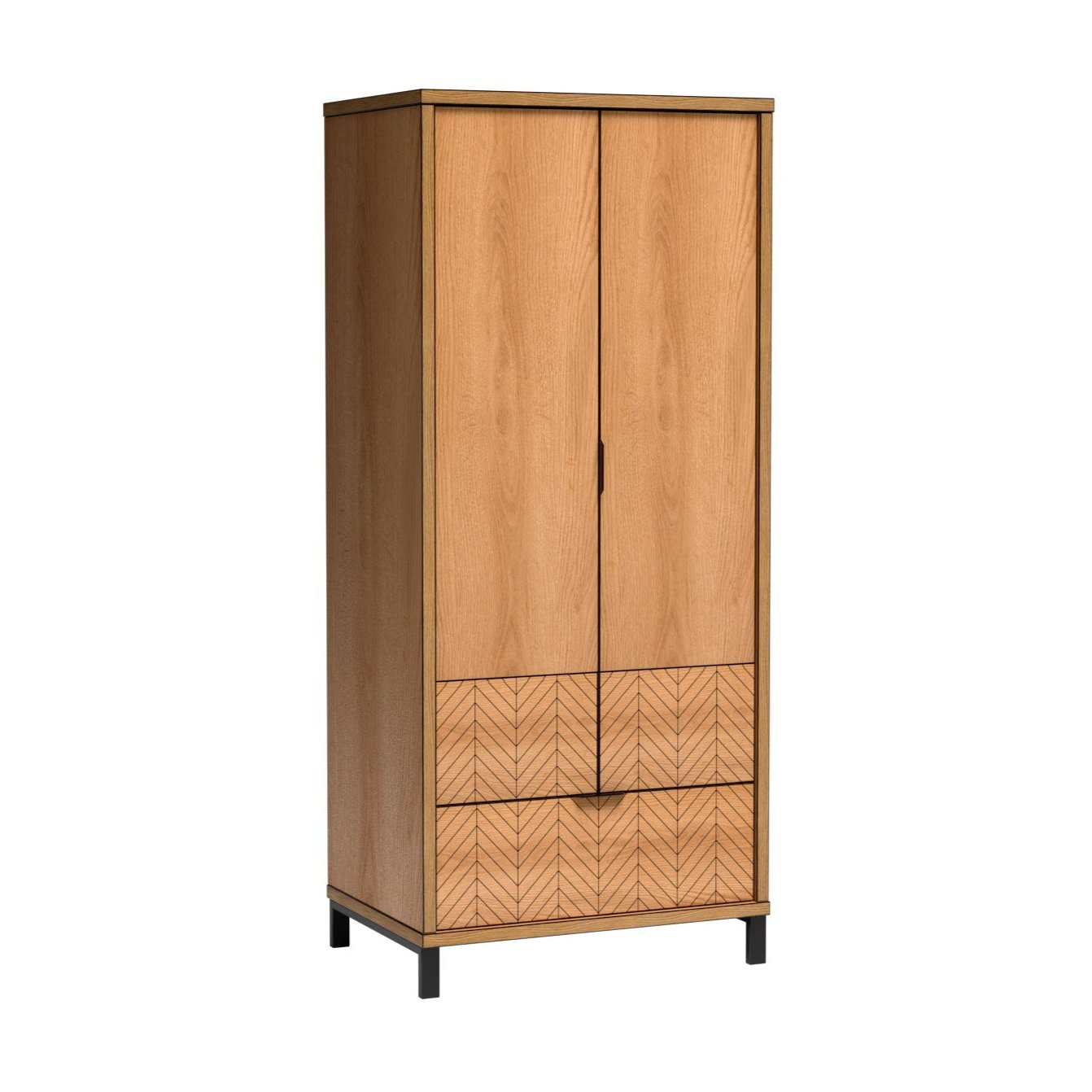 J-Fonti F-1 Two-Door Wardrobe