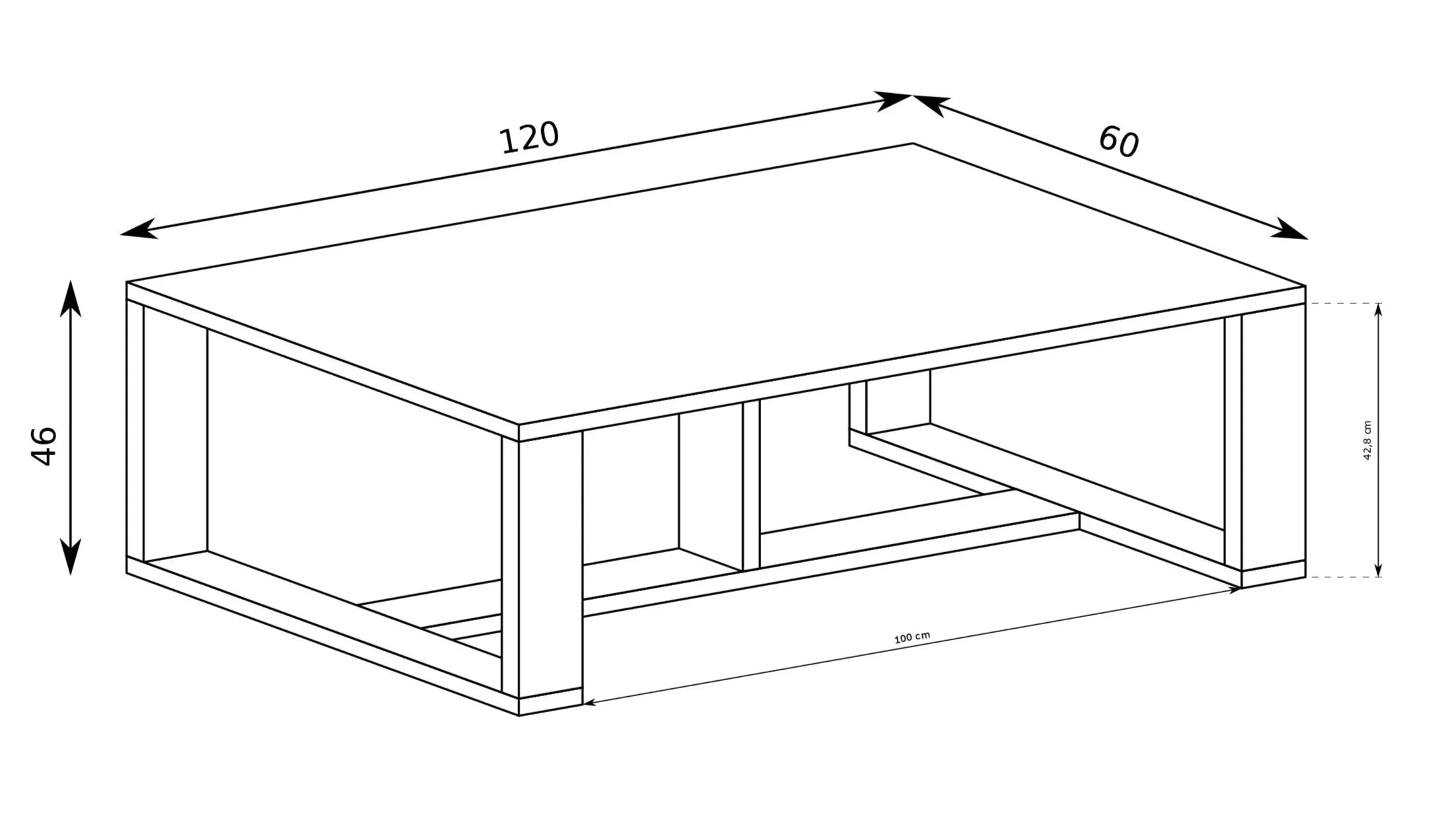 Modern Coffee Table J-Fonti F-8