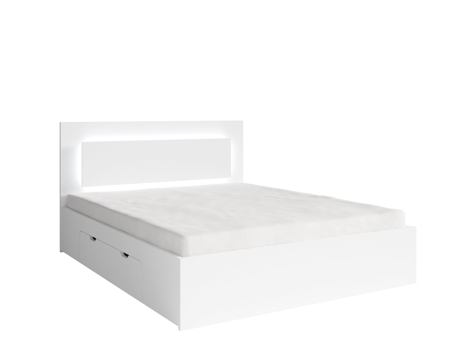 MO Fino White Bedroom Set