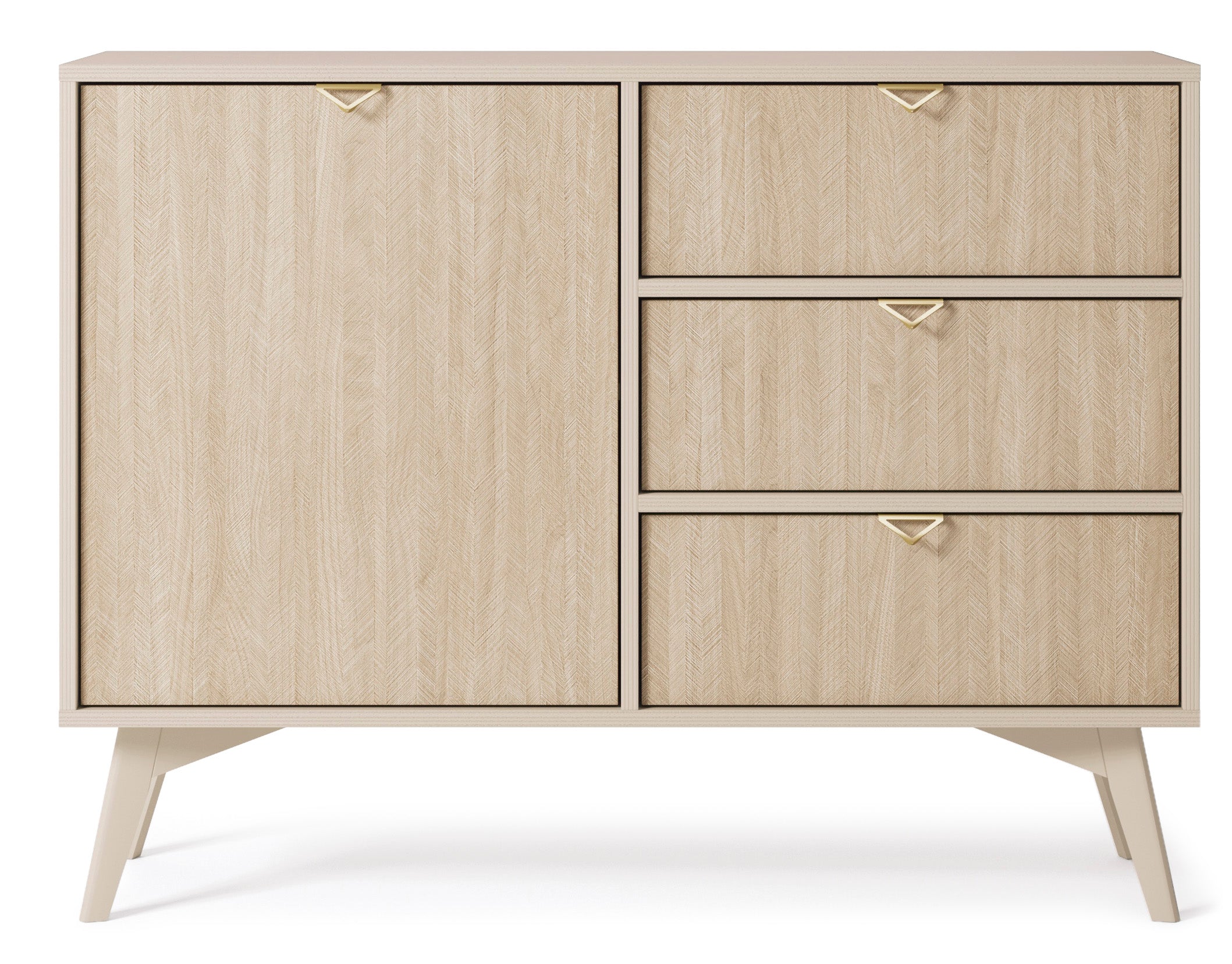 Forest Small Dresser - Chest of Drawers Sand Beige