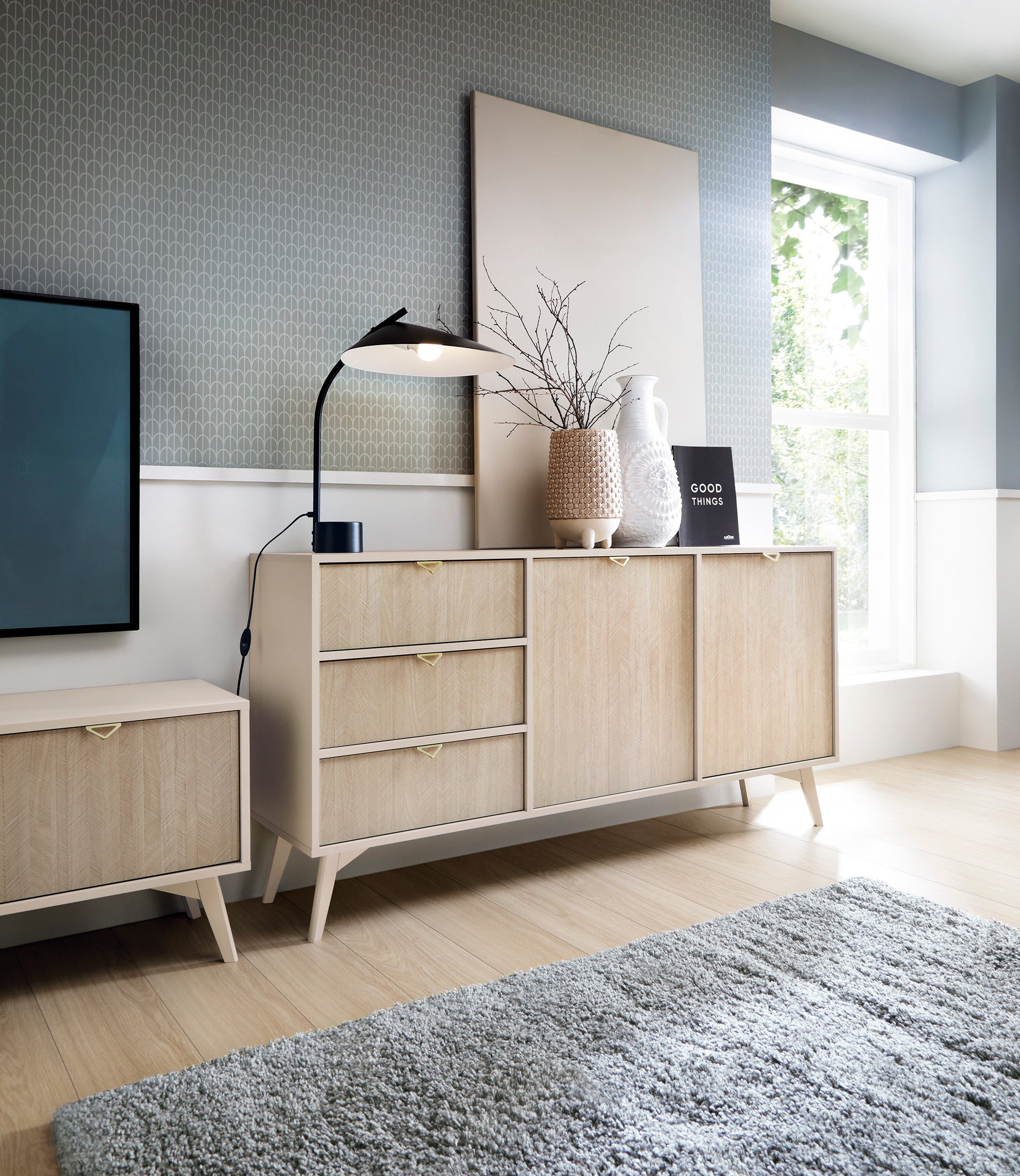 Forest Dresser  - Chest of Drawers Sand Beige