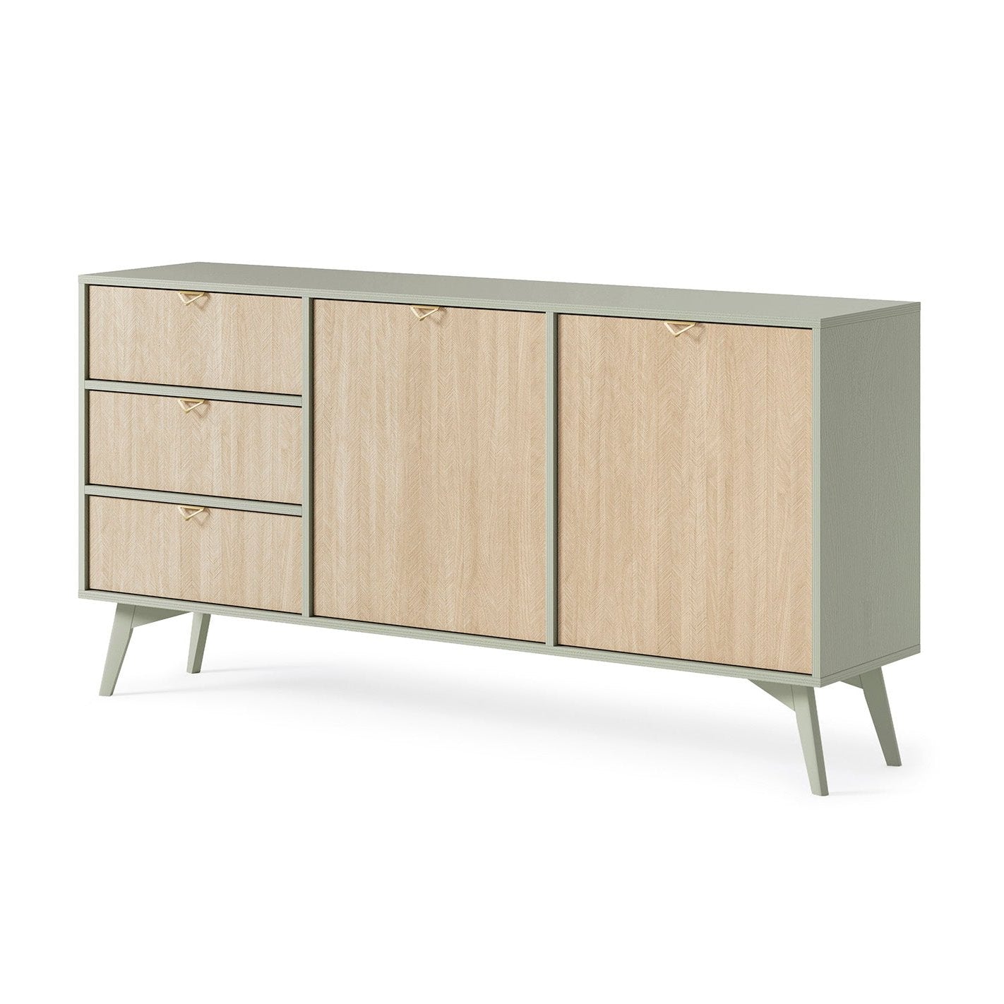 Forest Dresser  - Chest of Drawers Eucalyptus Green