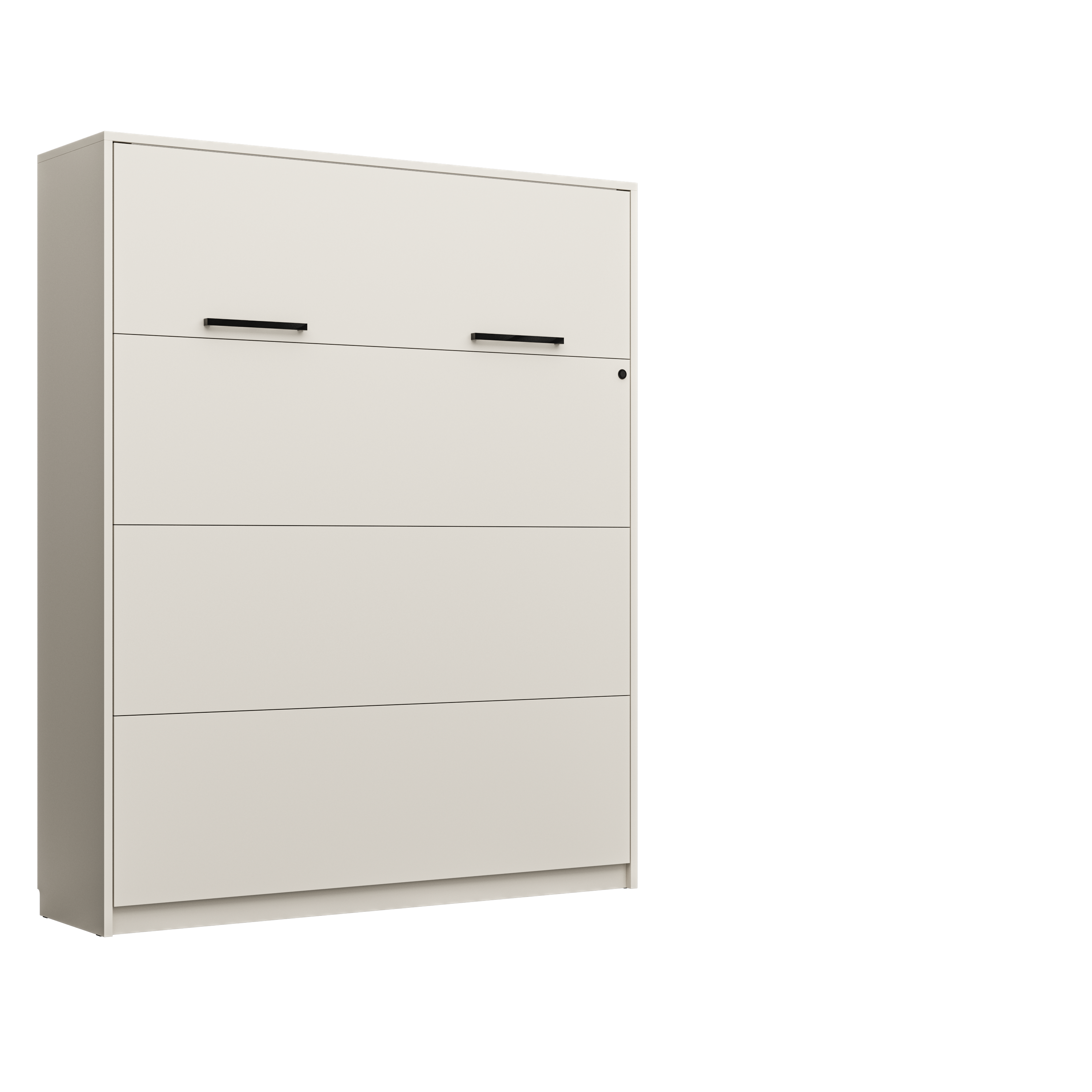 Customizable Genius Murphy Bed Furniture Set 160×200 cm – Cashmere