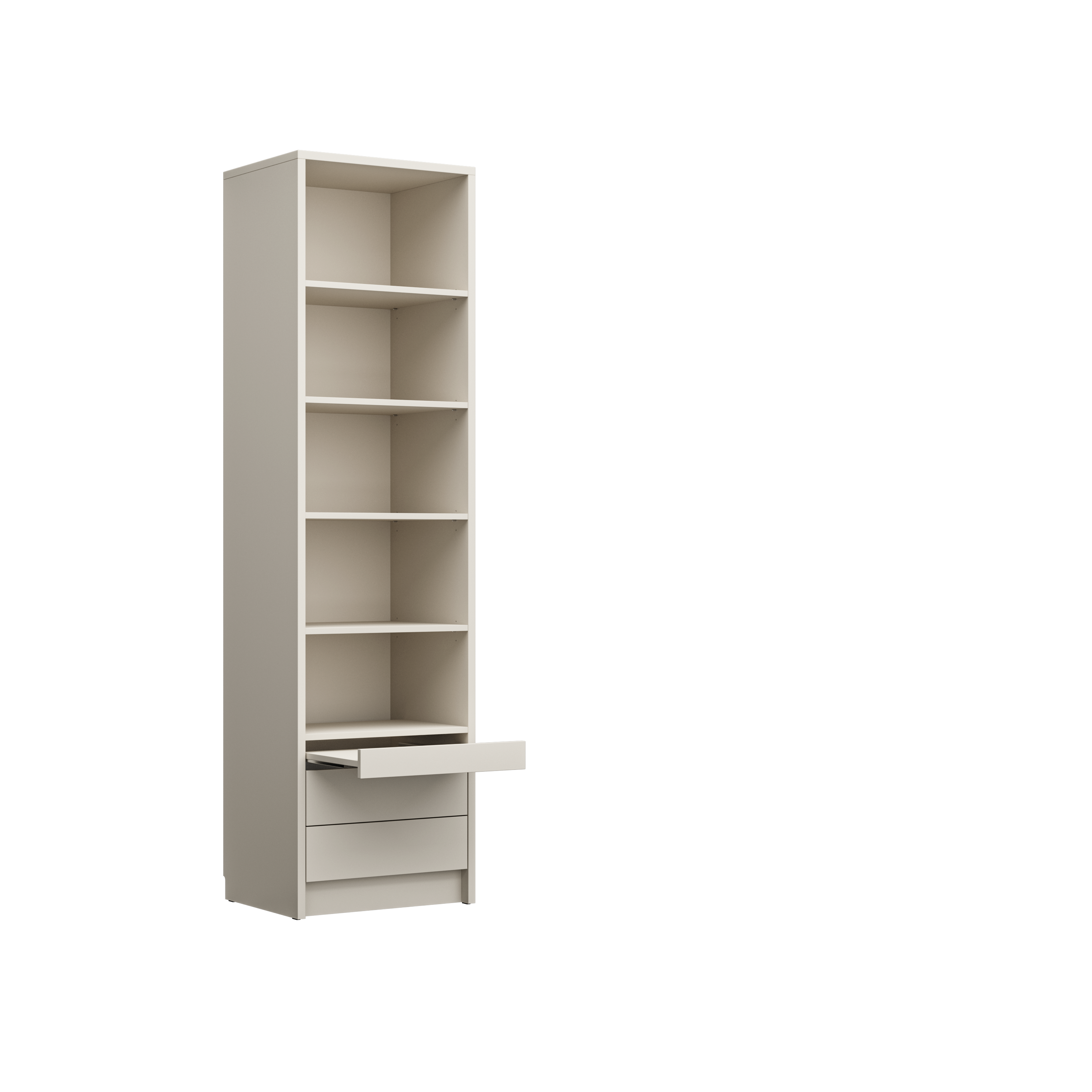 Customizable Genius Murphy Bed Furniture Set 120 × 200 cm – Cashmere