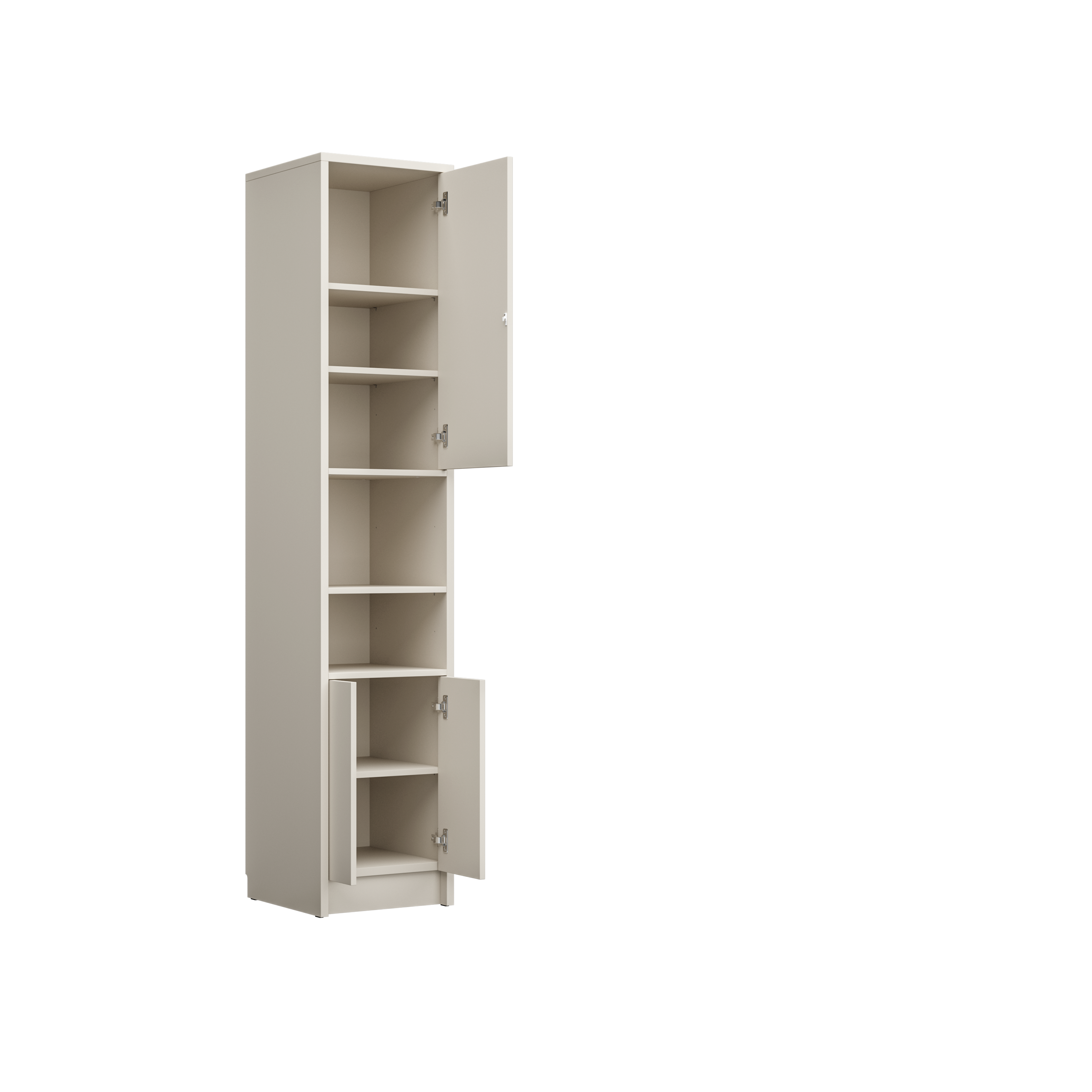 Customizable Genius Murphy Bed Furniture Set 120 × 200 cm – Cashmere