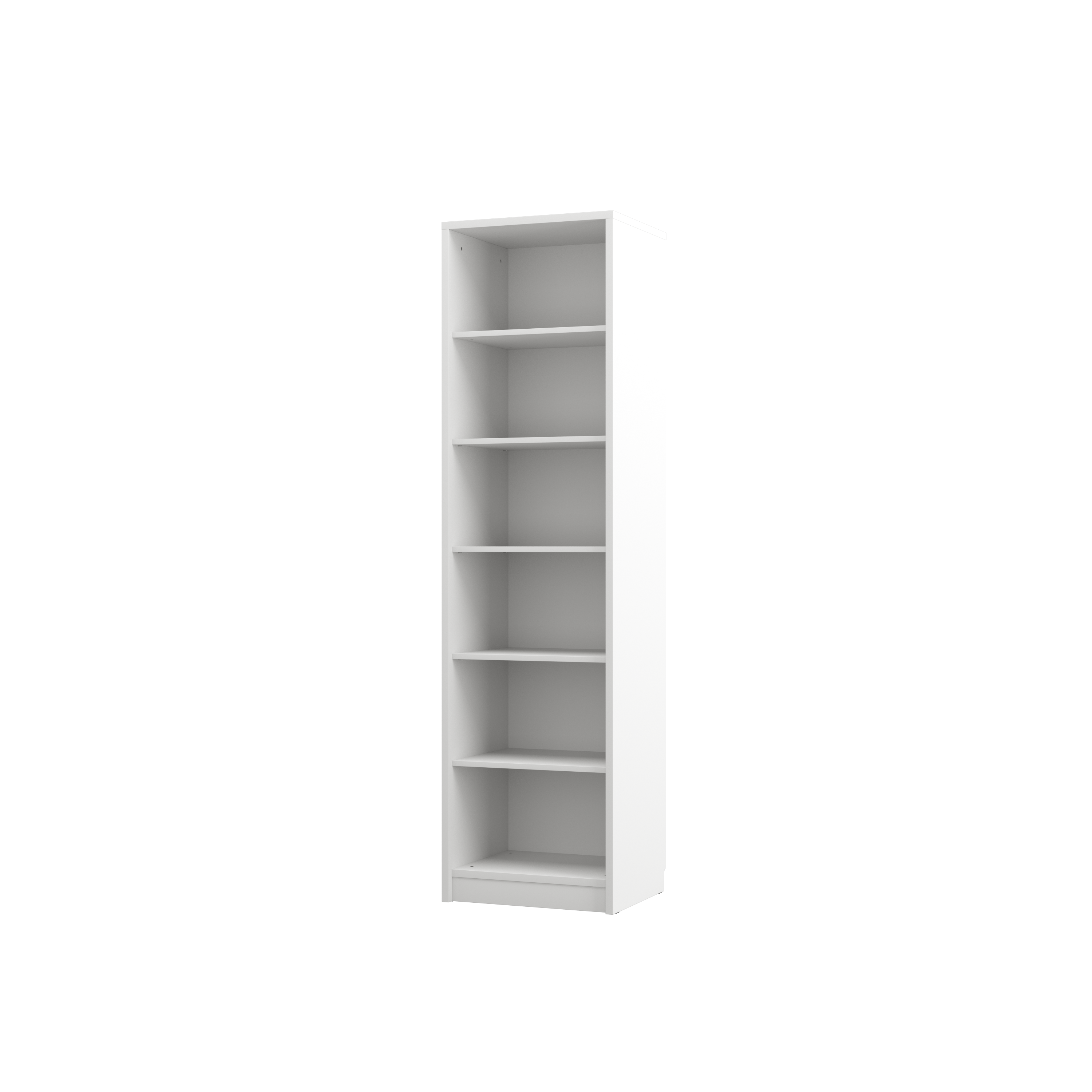 Genius Vertical Murphy Bed with Desk & Wardrobes – with 140x200 cm Mattress, LED Lighting