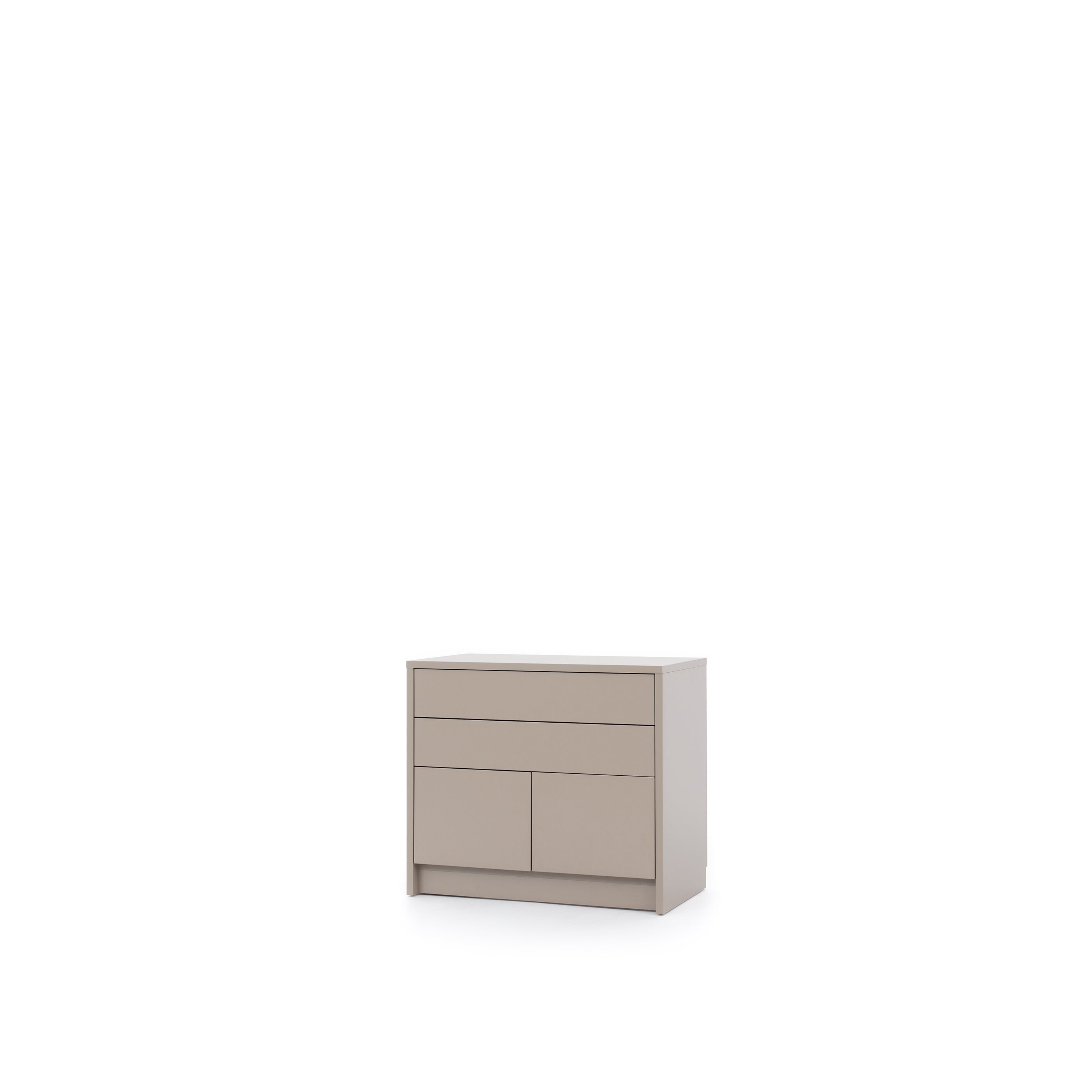 Customizable Murphy Bed Horizontal Basic Furniture Set Congo 90, 120, 140 x 200 cm