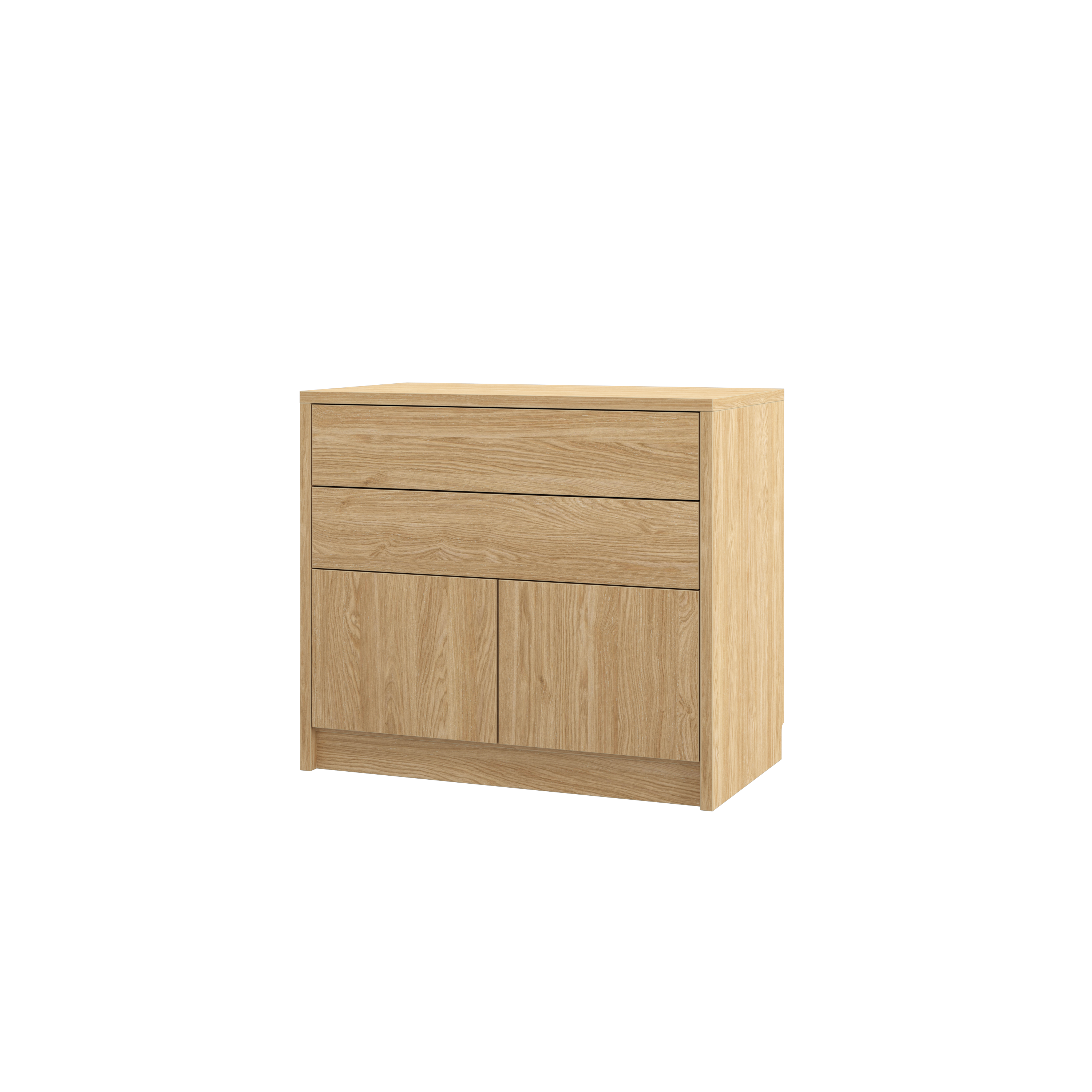 Genius Chest of Drawers with 2 Doors and 2 Drawers