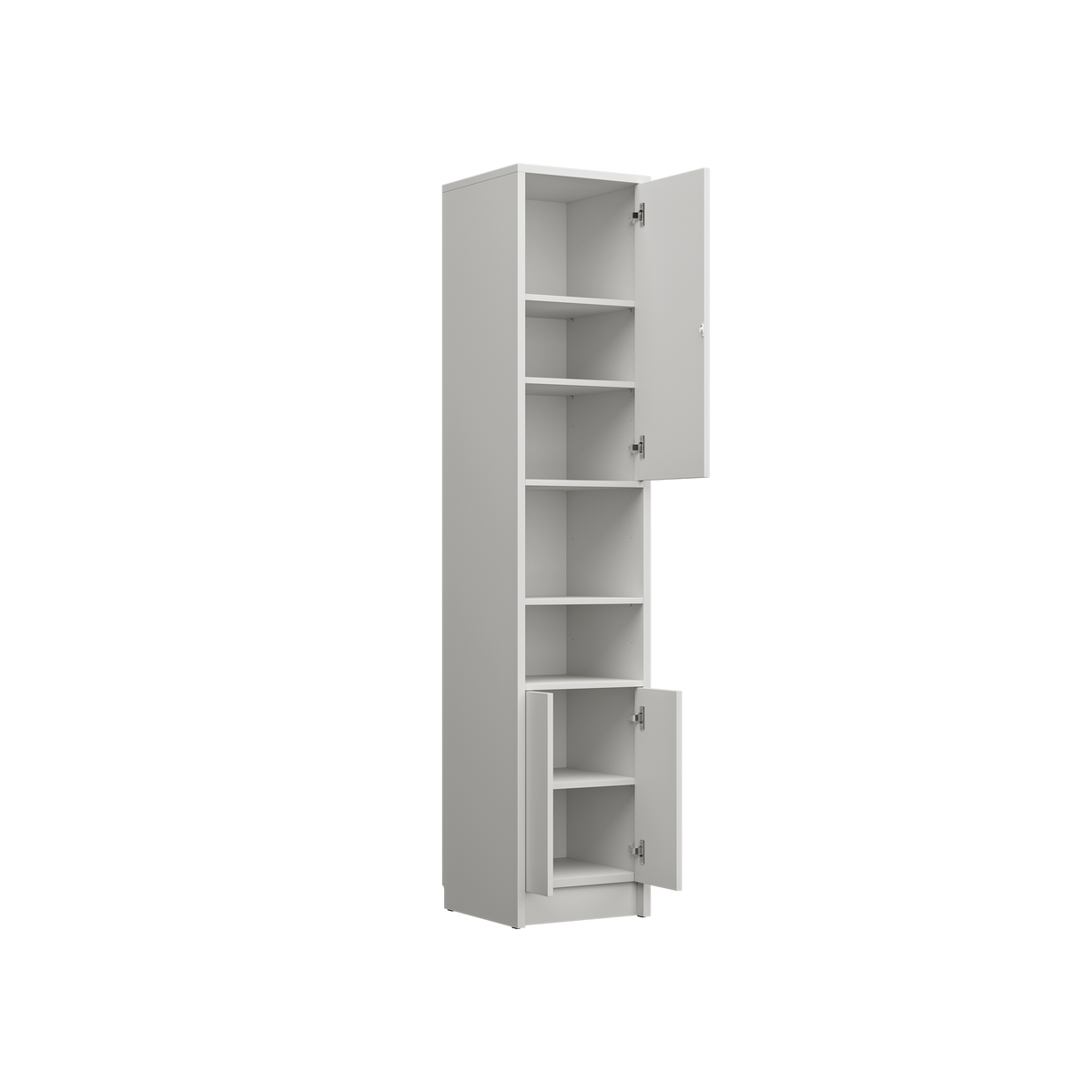 Customizable Genius Comfort Murphy Bed with Sofa 160 x 200 cm – White Matt