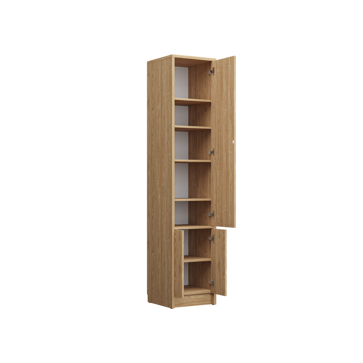 Customizable Genius Comfort Murphy Bed with Sofa 160 x 200 cm – Oiled Oak