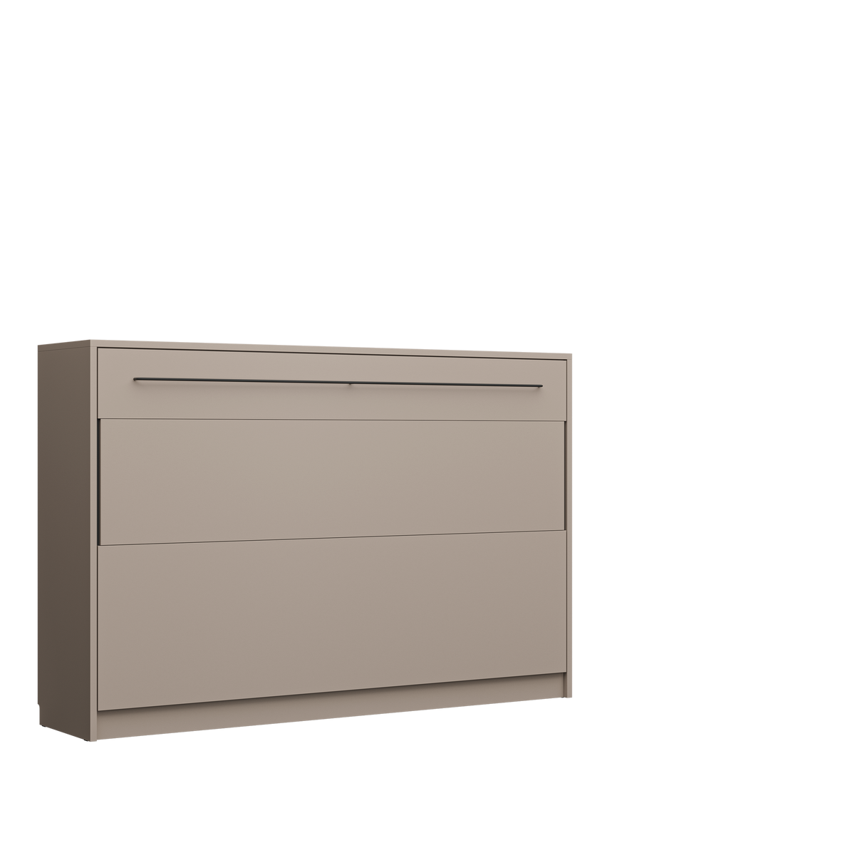 Customizable Genius COMFORT Horizontal Murphy Bed Furniture Set 120 × 200 cm – Congo