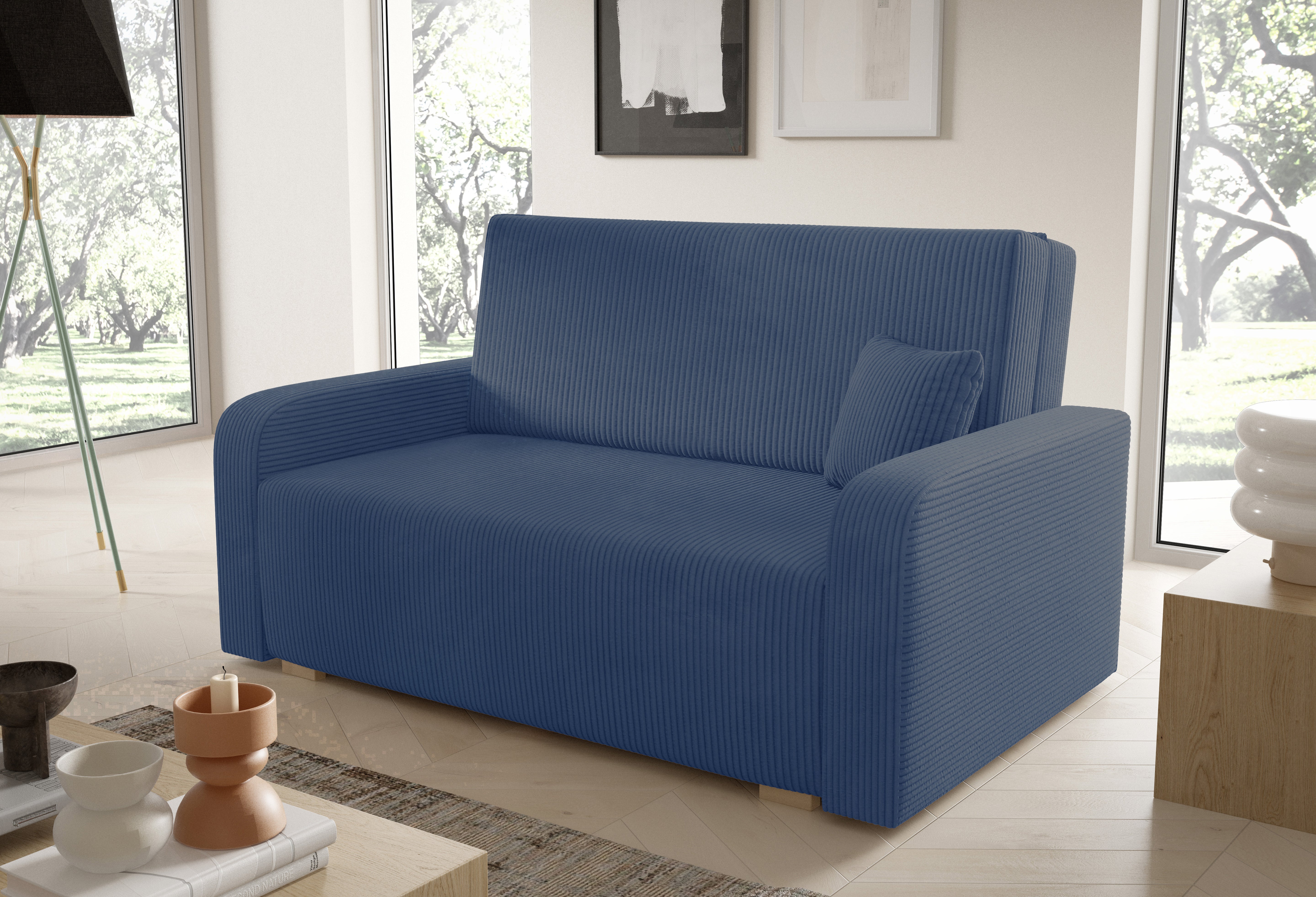 Ness III Sofa Bed – 3-Seater with Storage-130 cm