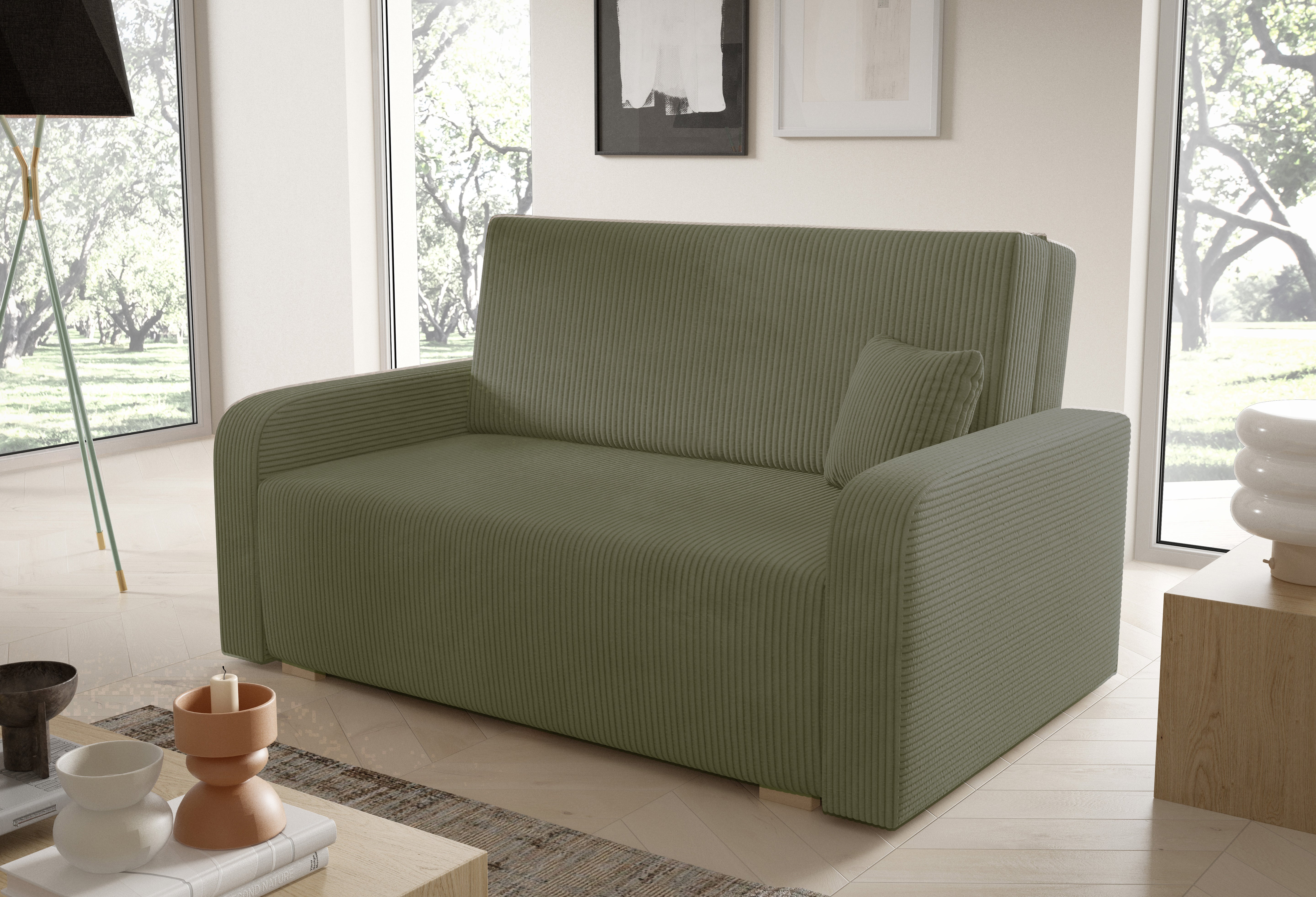 Ness III Sofa Bed – 3-Seater with Storage-130 cm