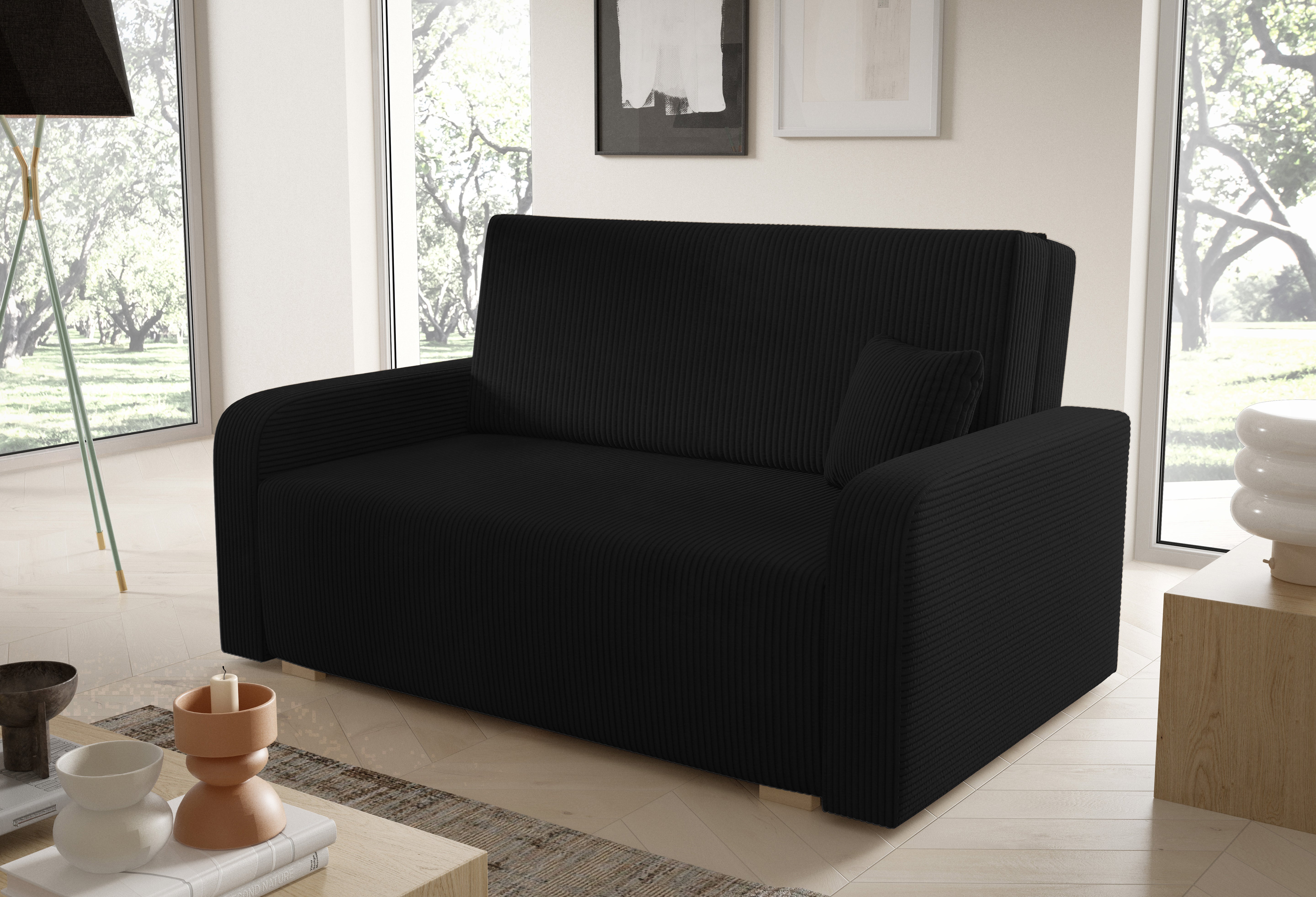 Ness III Sofa Bed – 3-Seater with Storage-130 cm