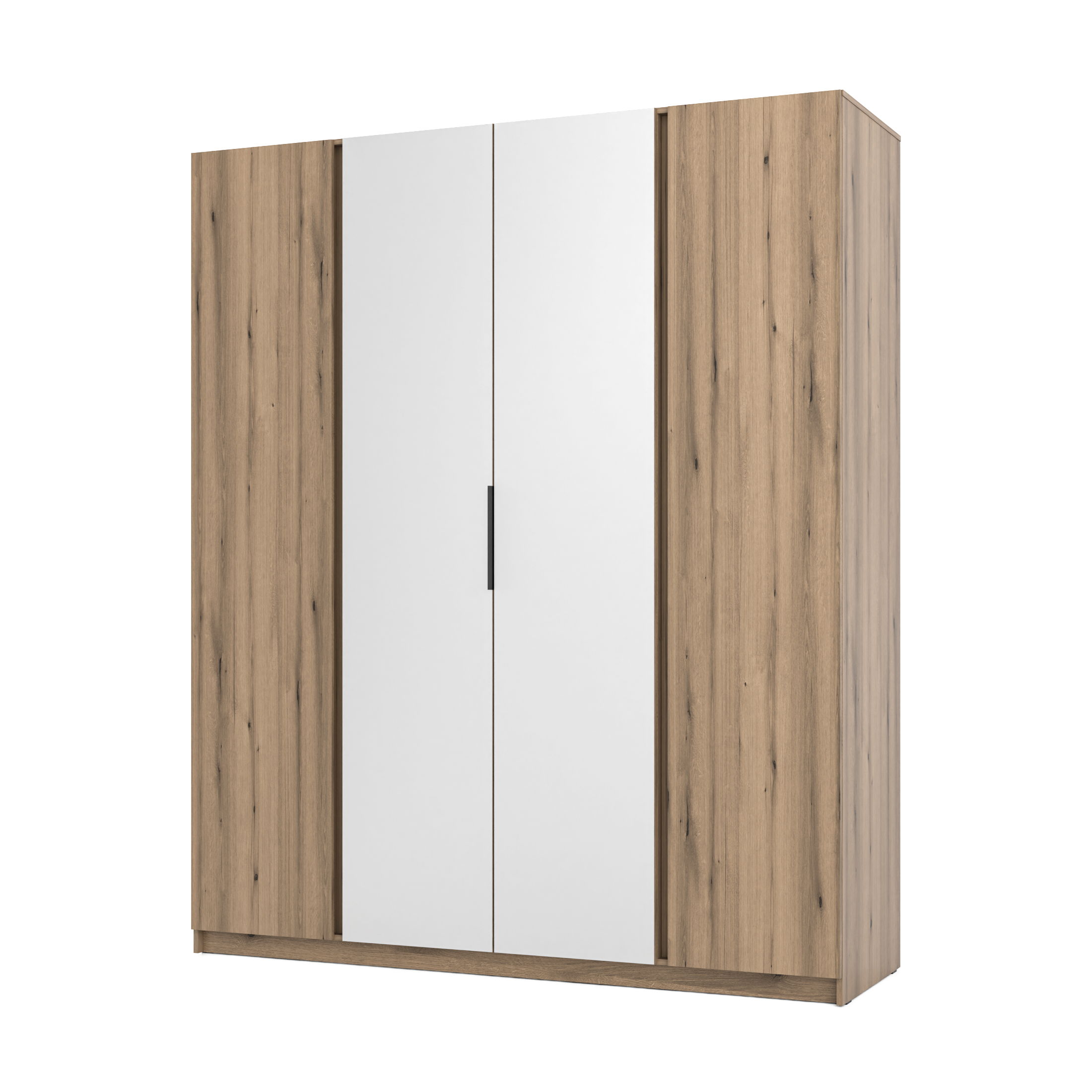 LE KAJA EV/EV 2F 2 Wardrobe with Mirror