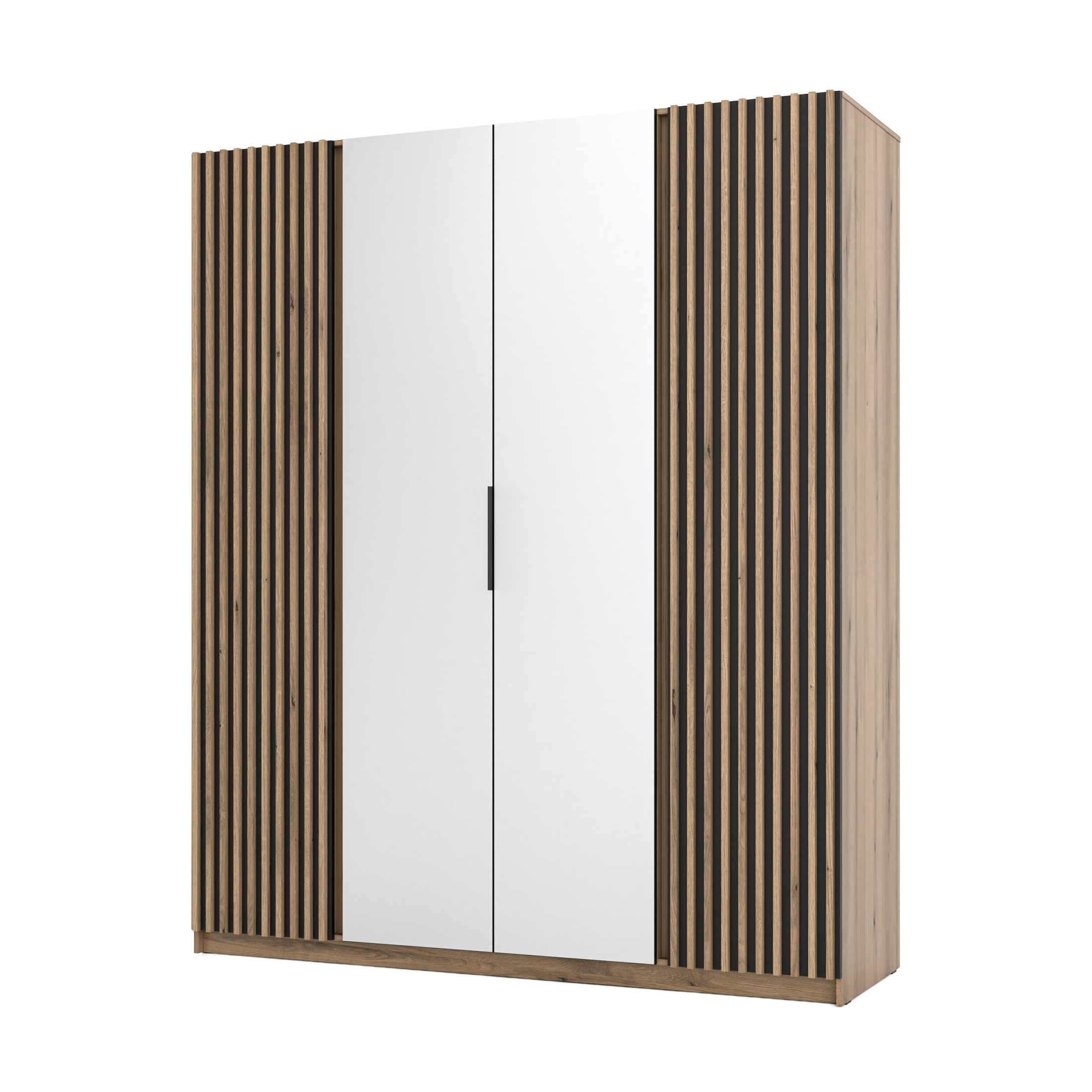LE KAJA EV/BL-EV 2LAM 2 Wardrobe with Mirror