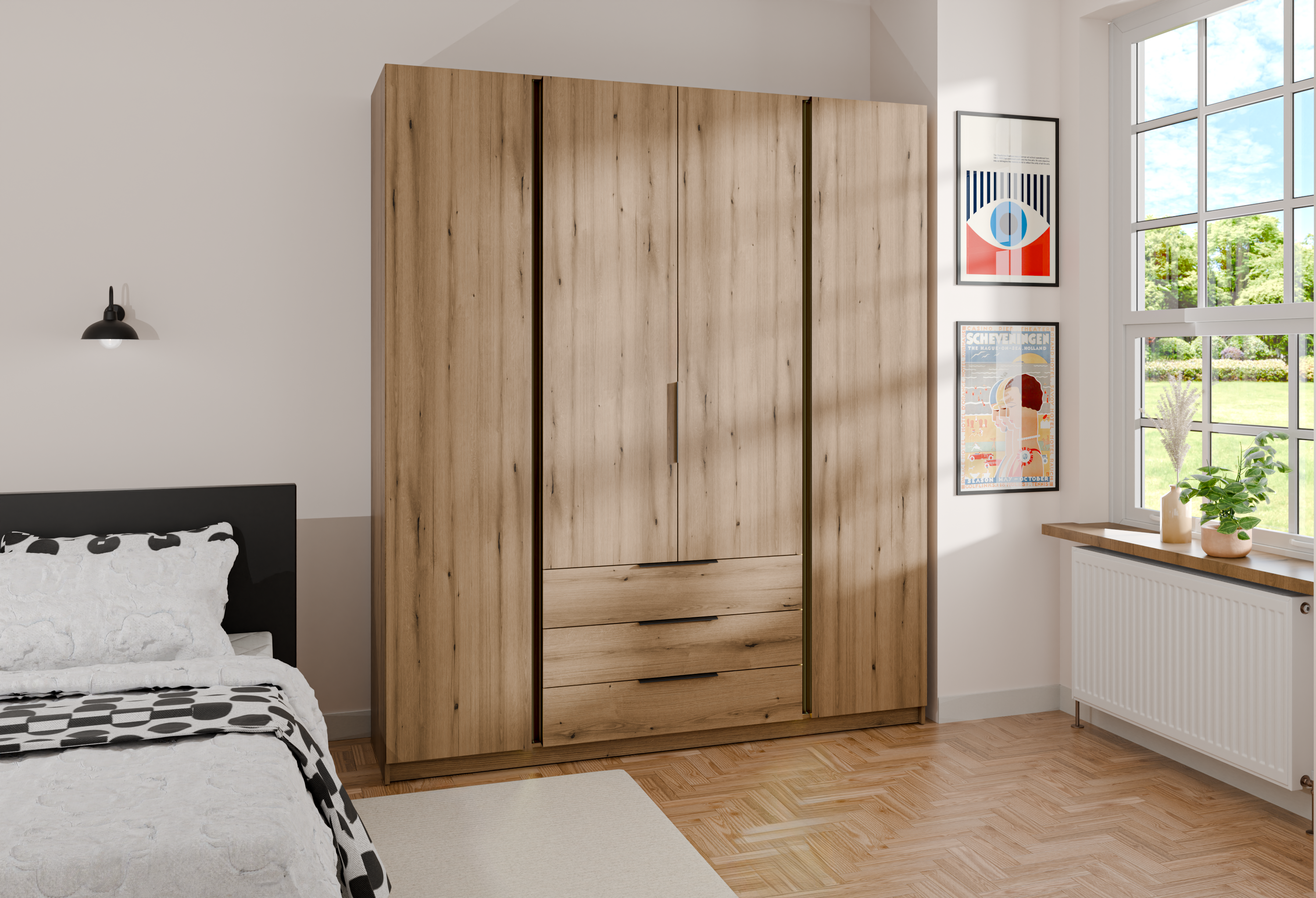 LE KAJA EV/EV 4F 3S Wardrobe