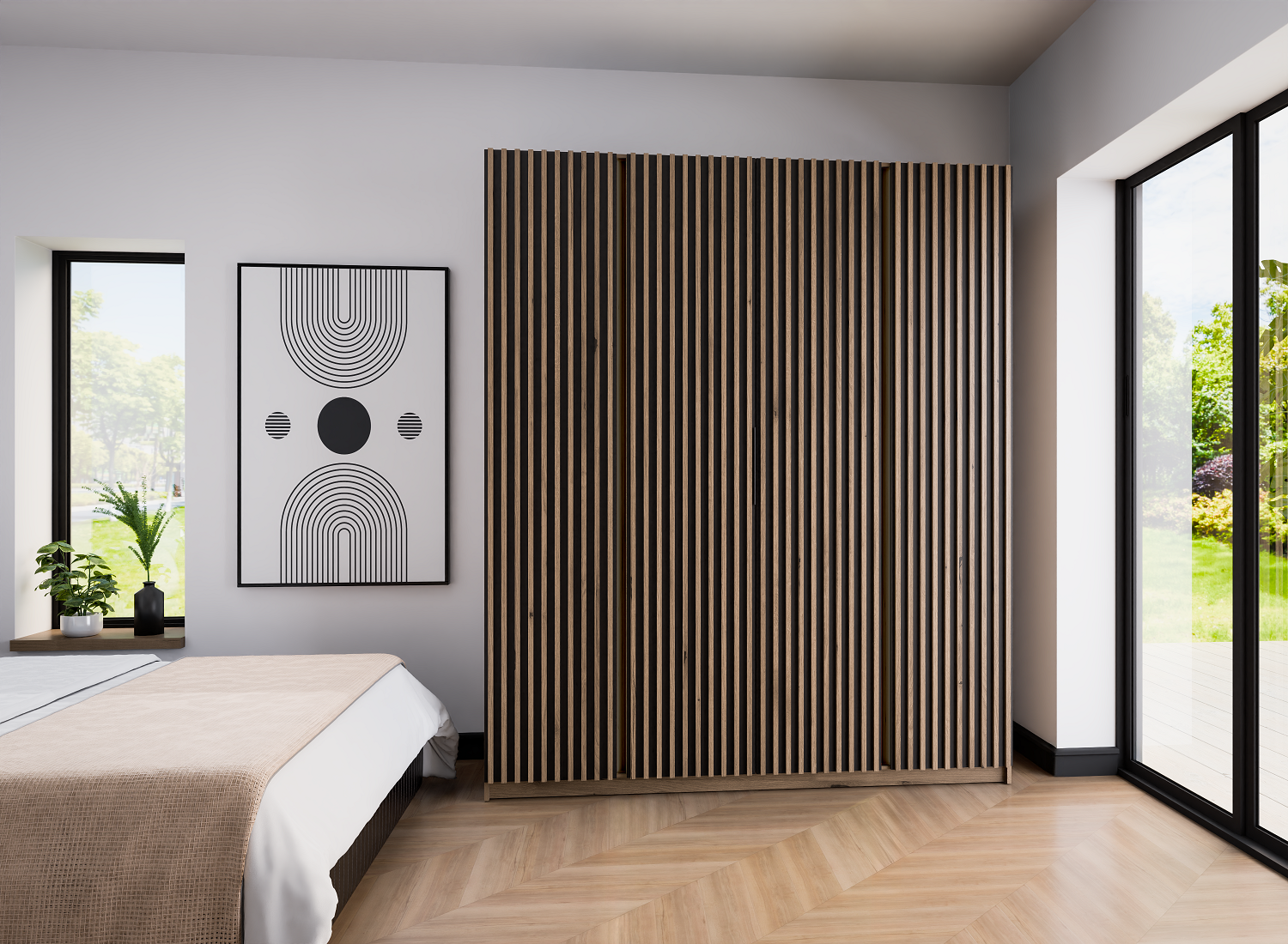 LE KAJA EV/BL-EV 4LAM  Wardrobe