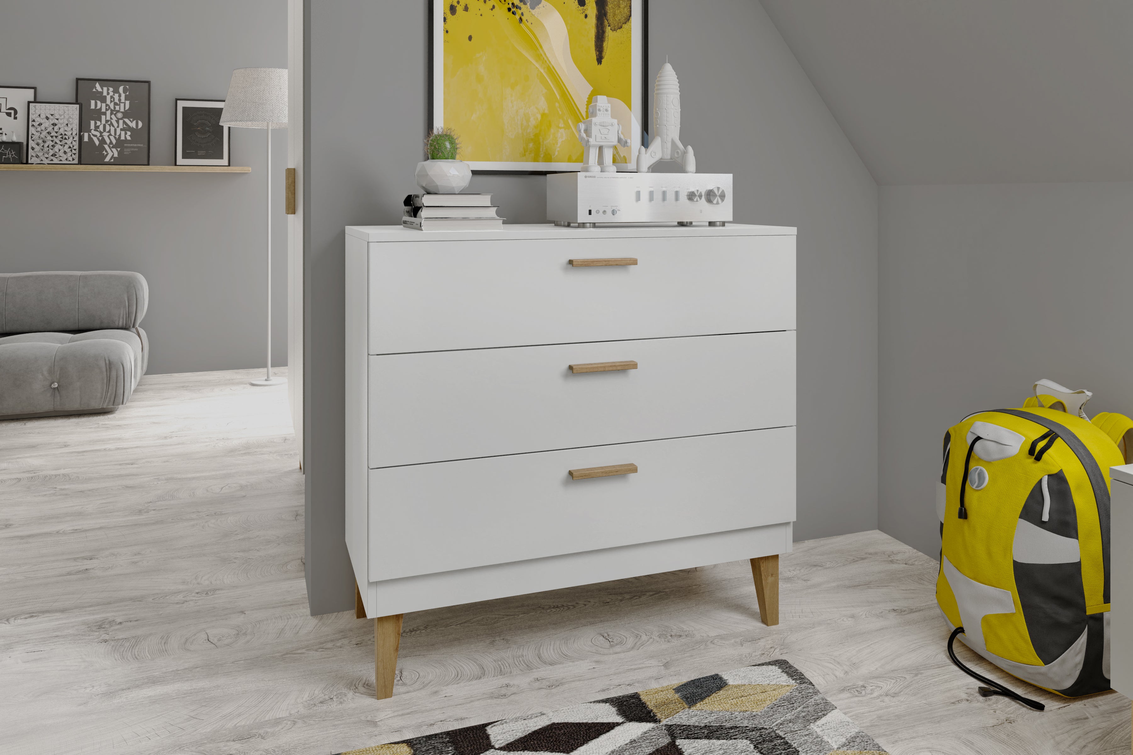 Kocot Kubi Dresser White