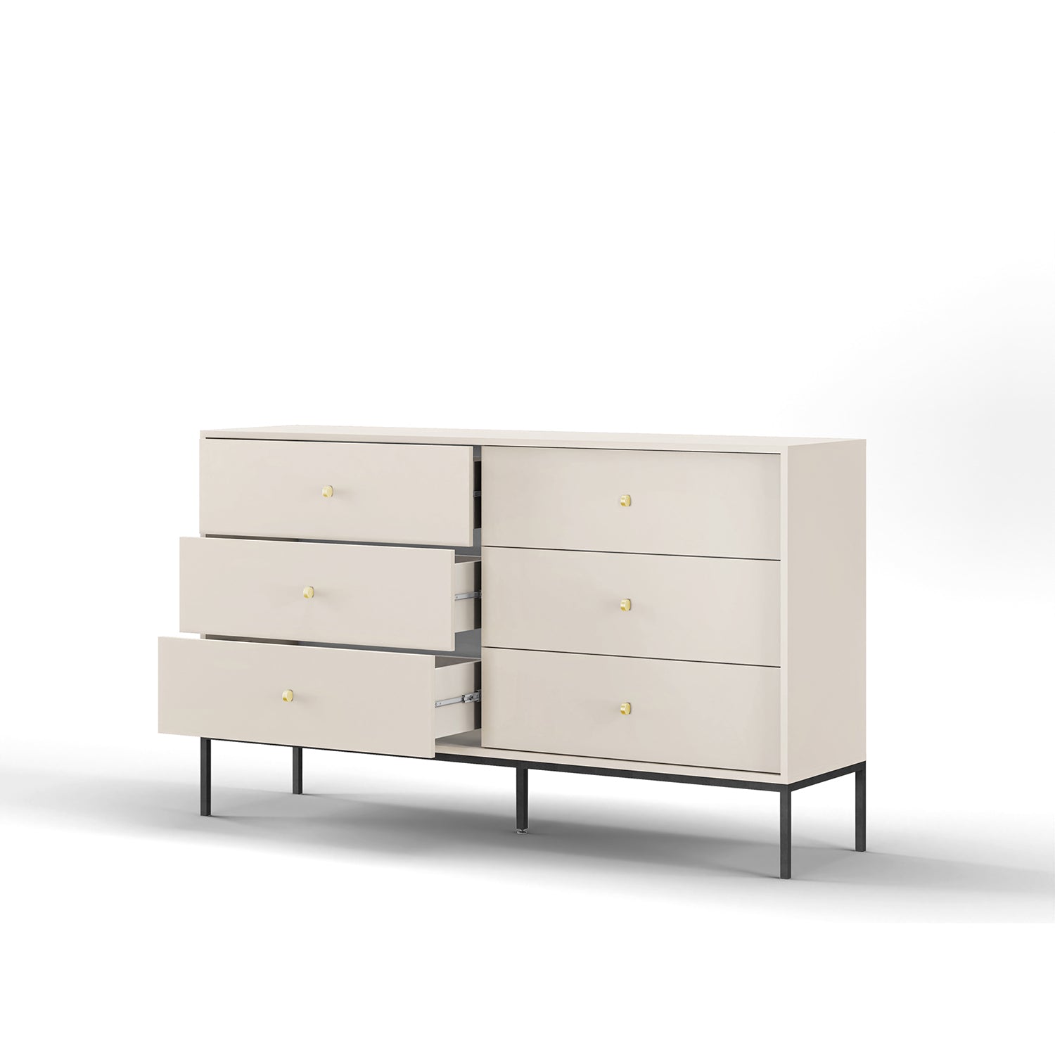 Mono Chest of Drawers Beige