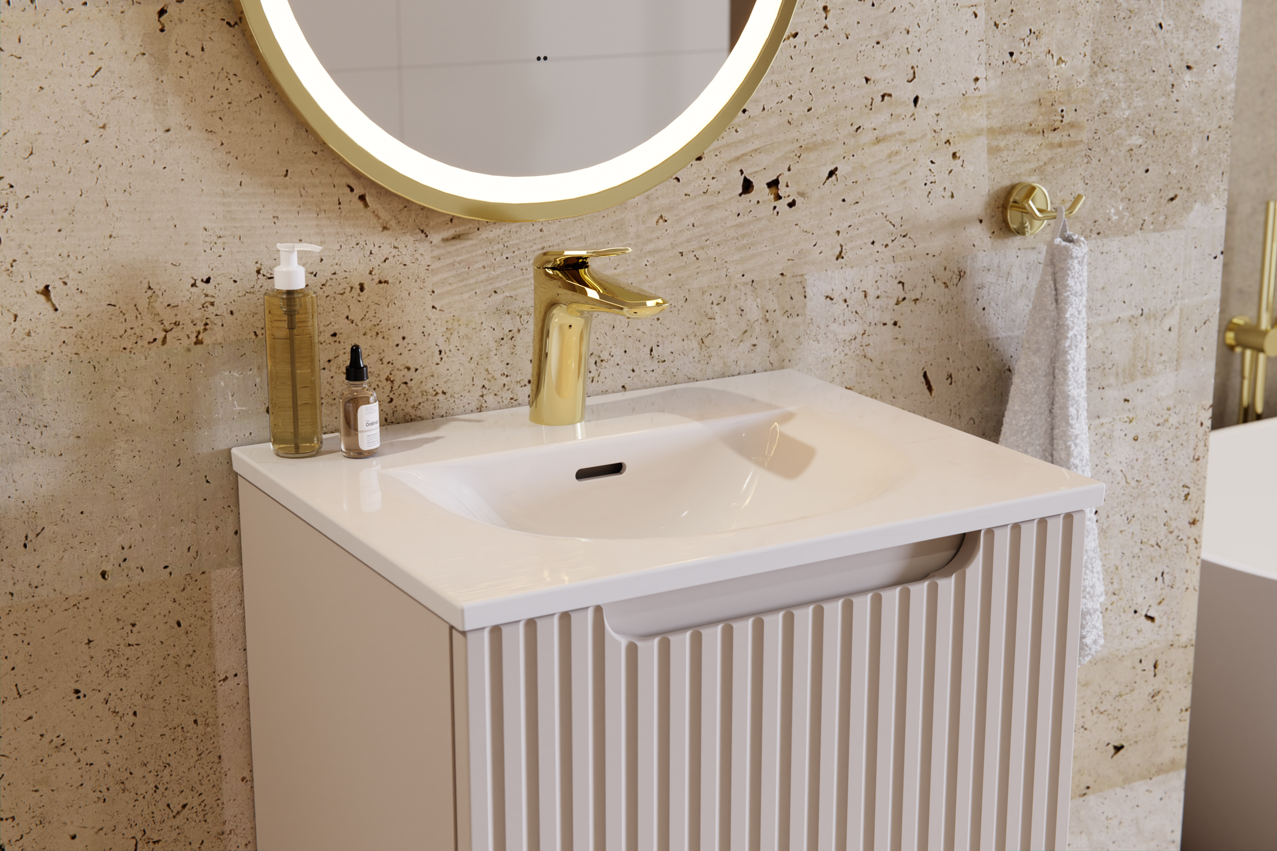 Niagara Low Basin Mixer Tap – Gold Gloss, 86001BG