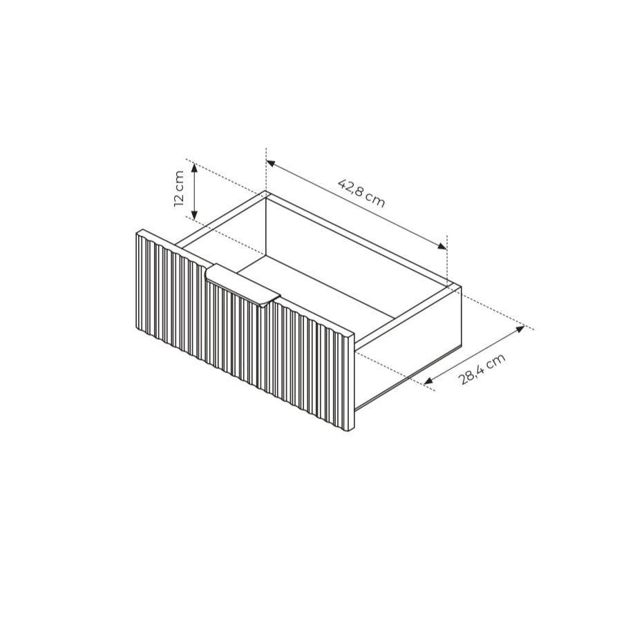 Lask Lante – Chest of Drawers 163 2D3S
