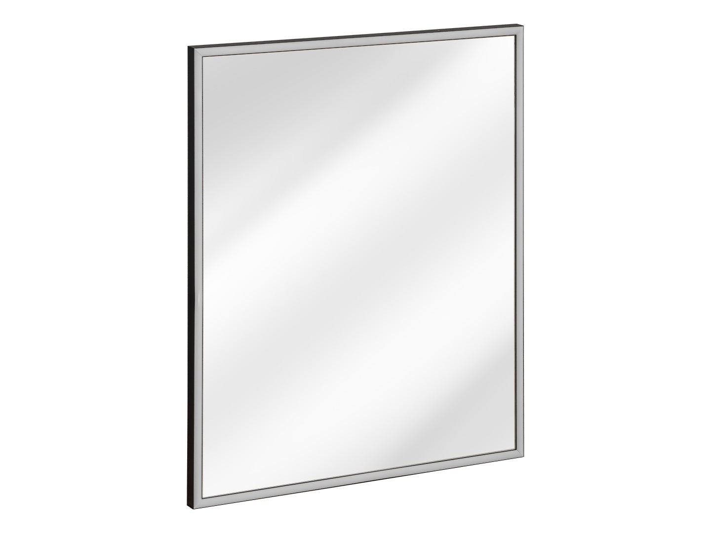 Alice Mirror LED 80 – Graphite, 68 x 83 cm