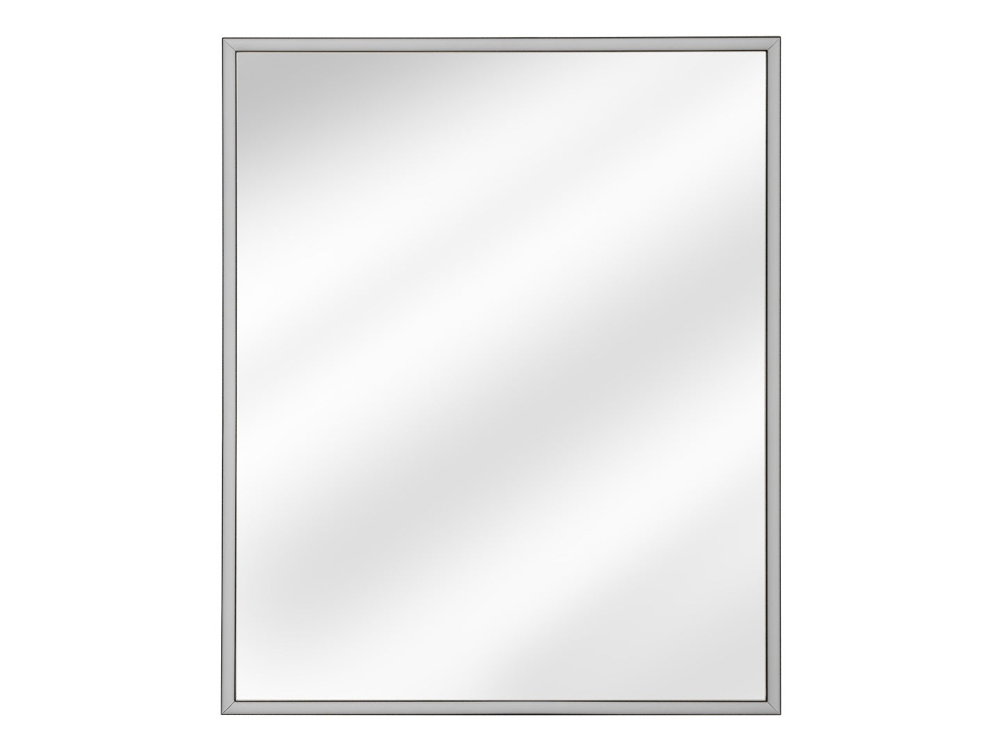 Alice Mirror LED 80 – Graphite, 68 x 83 cm