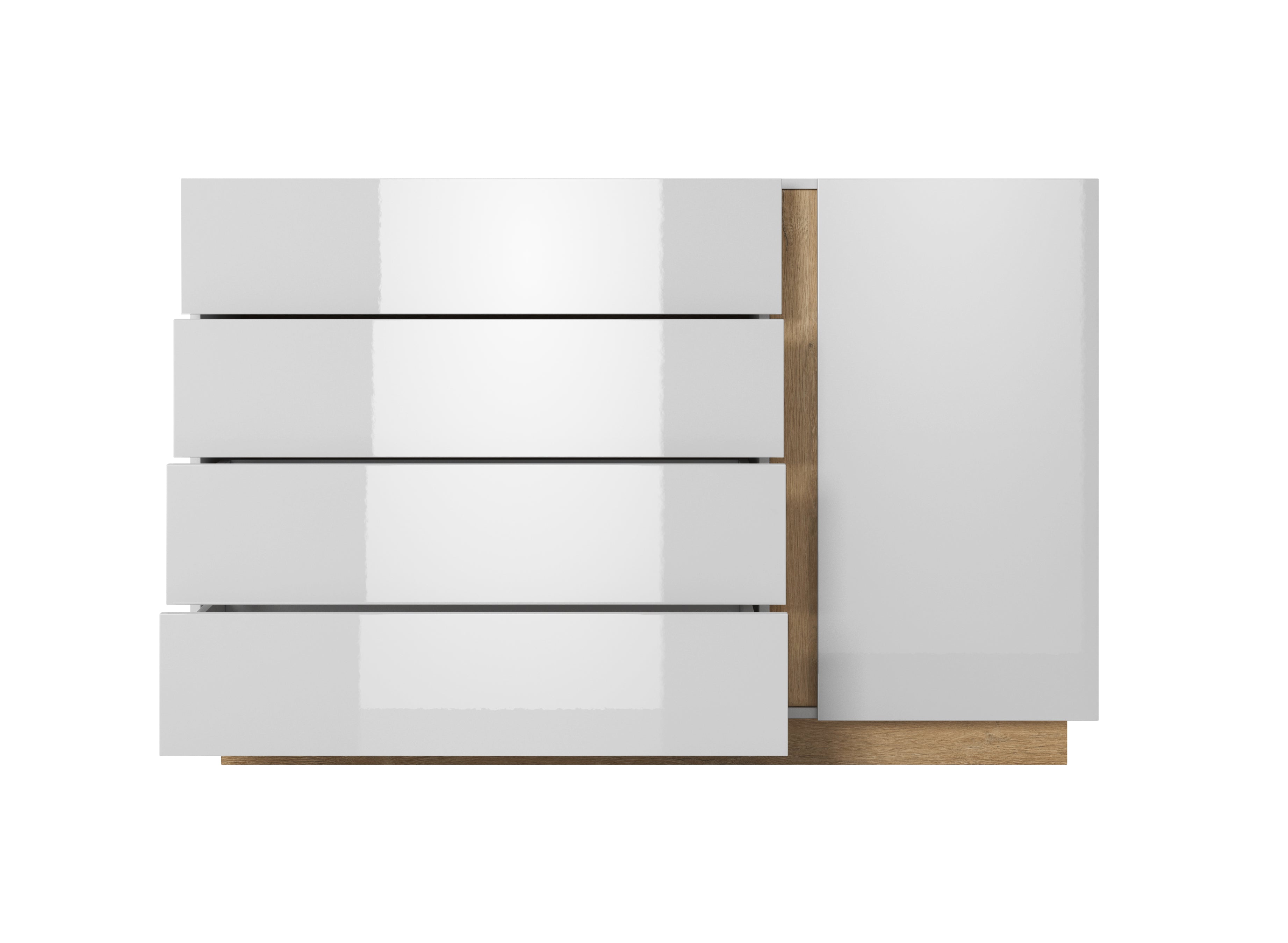 Lask Arco White – Chest of Drawers 138 (kopia)