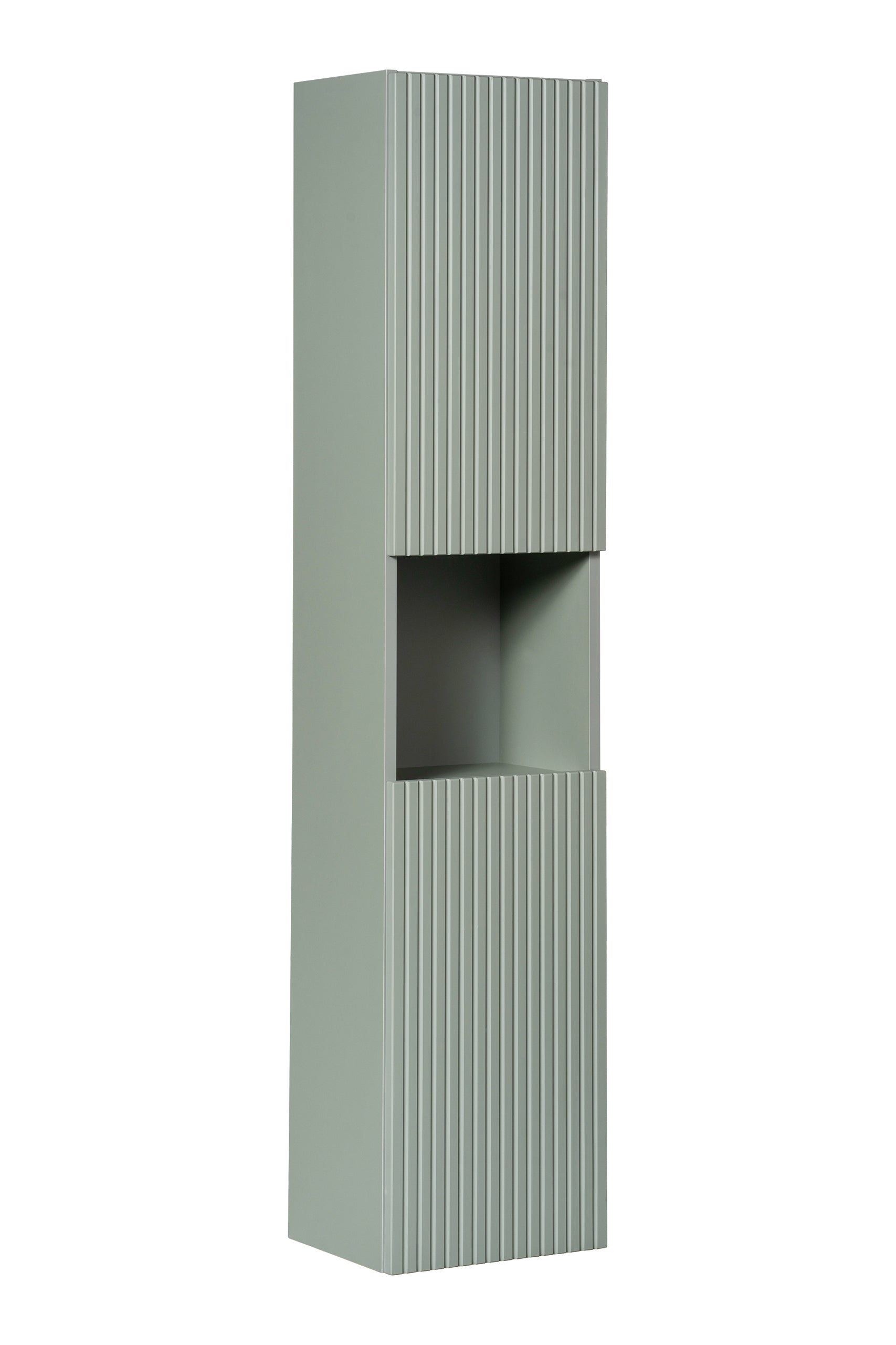 Line Reed Tall Cabinet 2 Doors – Reed Green, 30 cm