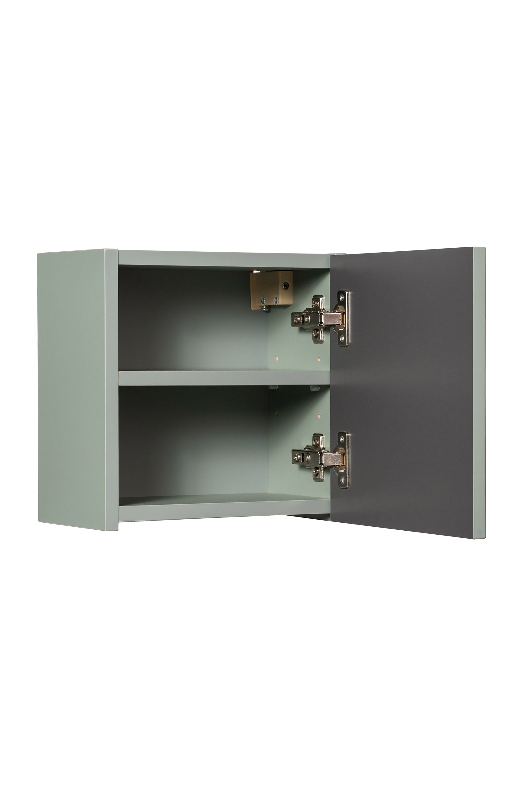 Line Reed Qubik Wall Cabinet 1 Door – Reed Green, 30 cm