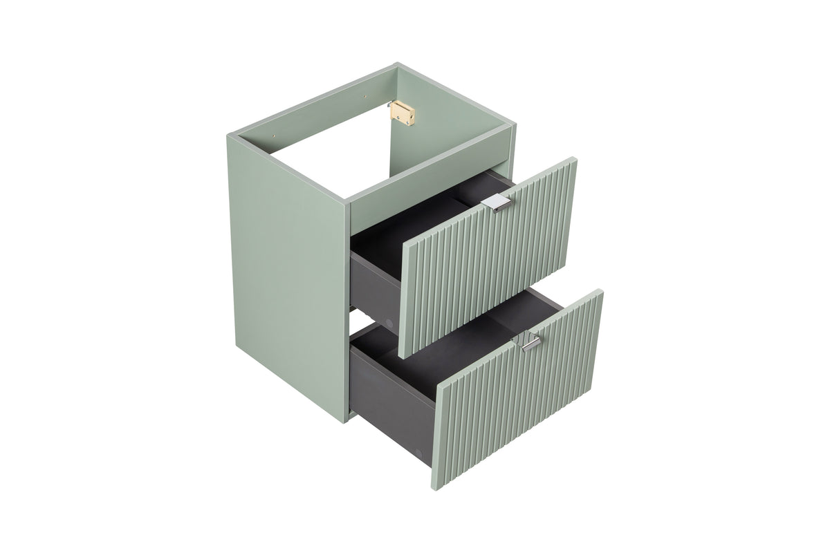 Line Reed Green Vanity Unit Set 50 / 60 / 80 / 120 / 140 cm – Configure Your Bathroom