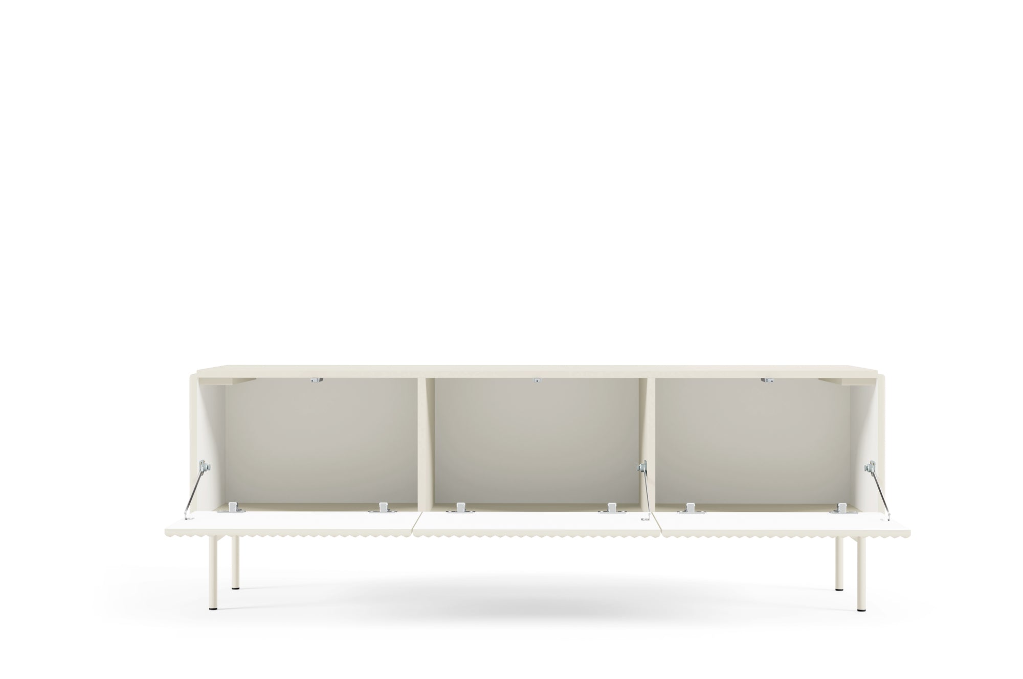 Lask Multi Cashmere – TV Cabinet 147 cm with 3 Doors (147 × 51.2 × 39.8 cm)