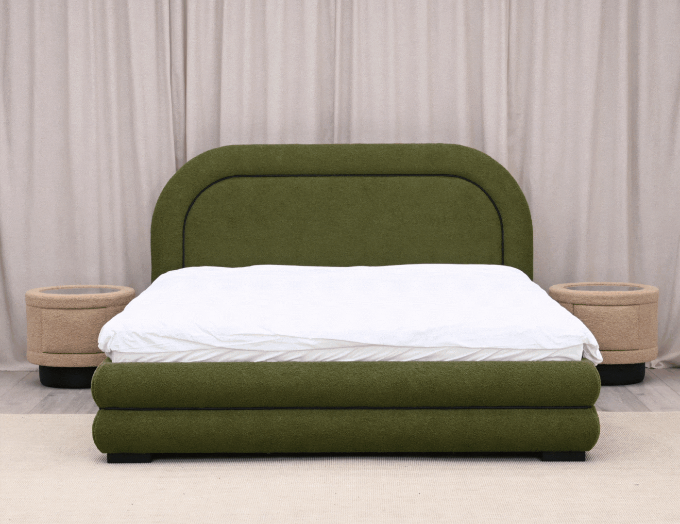 NELLO 2.0 Upholstered Bed  140 /160 / 180 cm – Choose Your Configuration