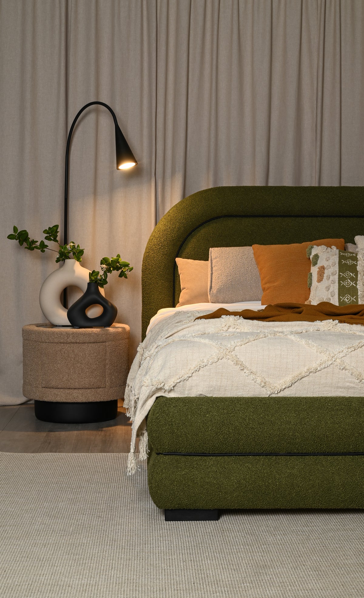 NELLO 2.0 Upholstered Bed  140 /160 / 180 cm – Choose Your Configuration