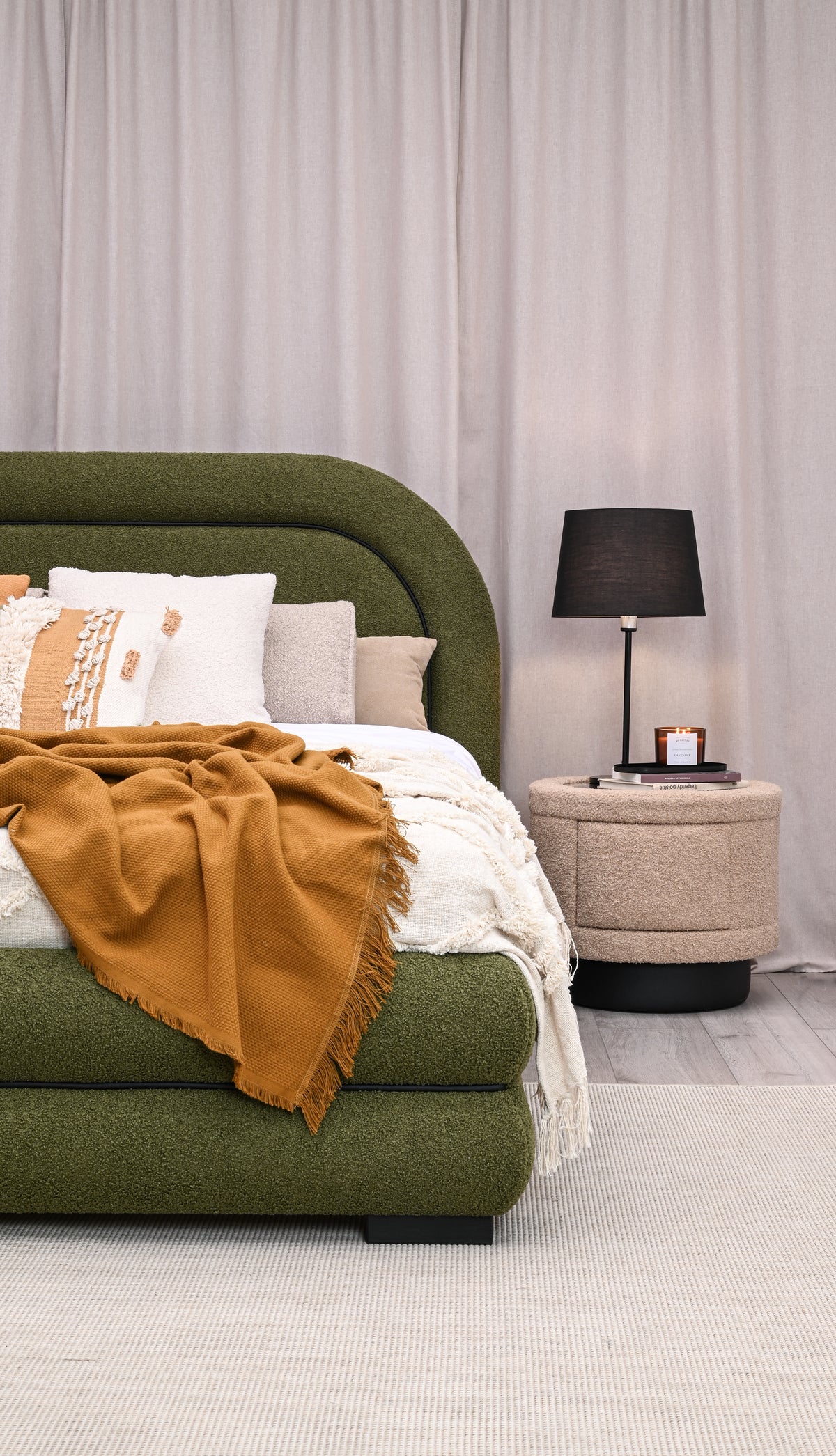 NELLO 2.0 Upholstered Bed  140 /160 / 180 cm – Choose Your Configuration