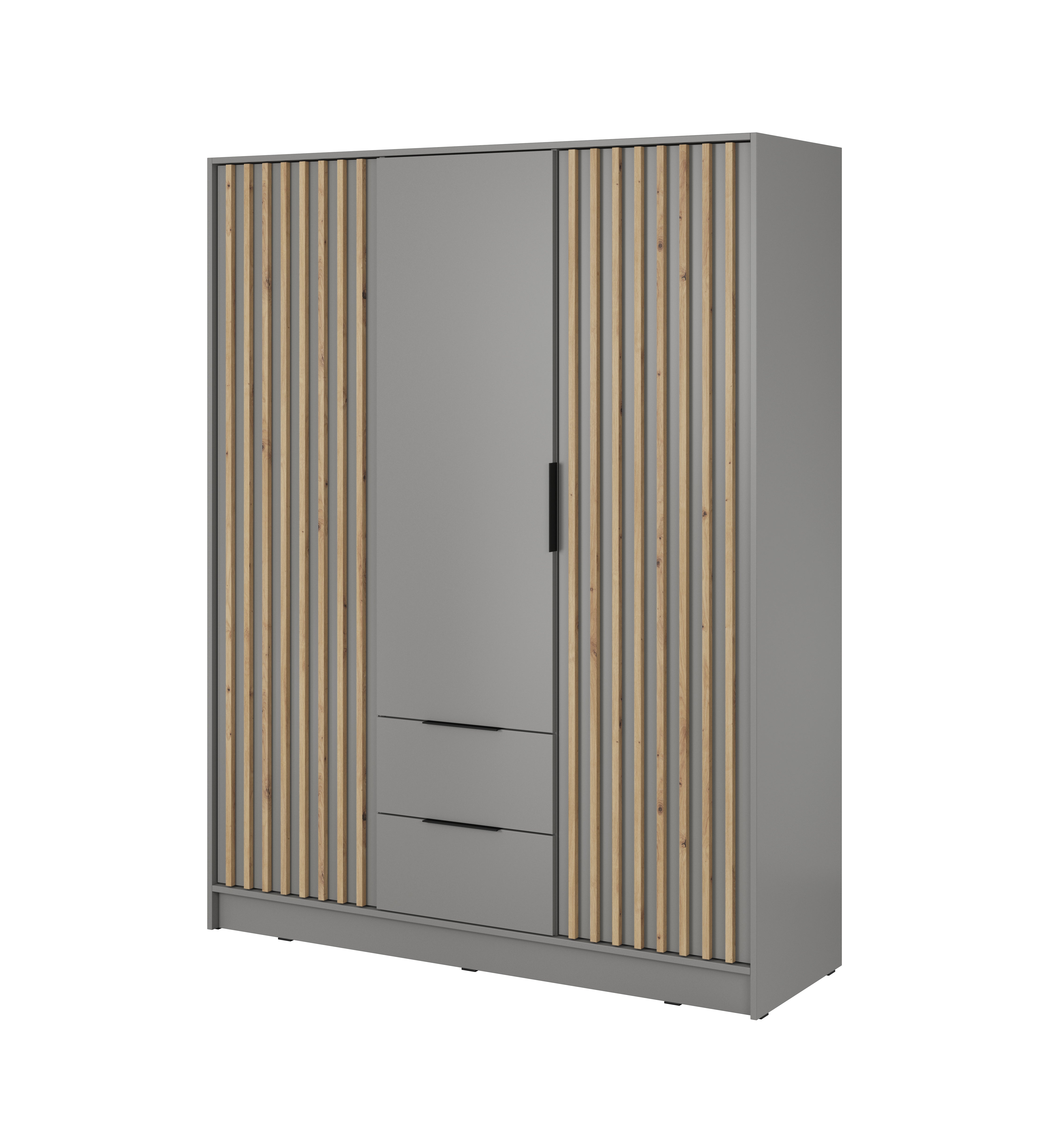 Nelly 3D Wardrobe Grey