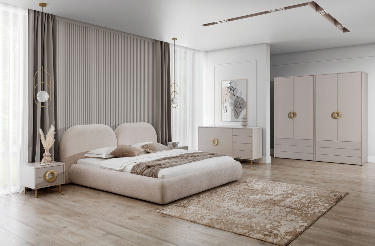 NUBO Upholstered Bed  160 / 180/ 200 cm – Choose Your Configuration