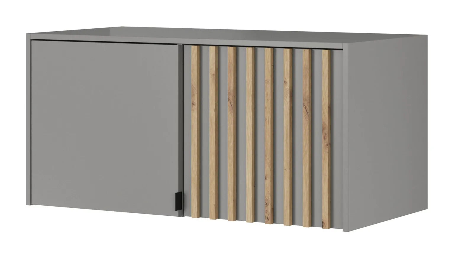 NELLY 2D WARDROBE EXTENSION GREY / ARTISAN SLATS