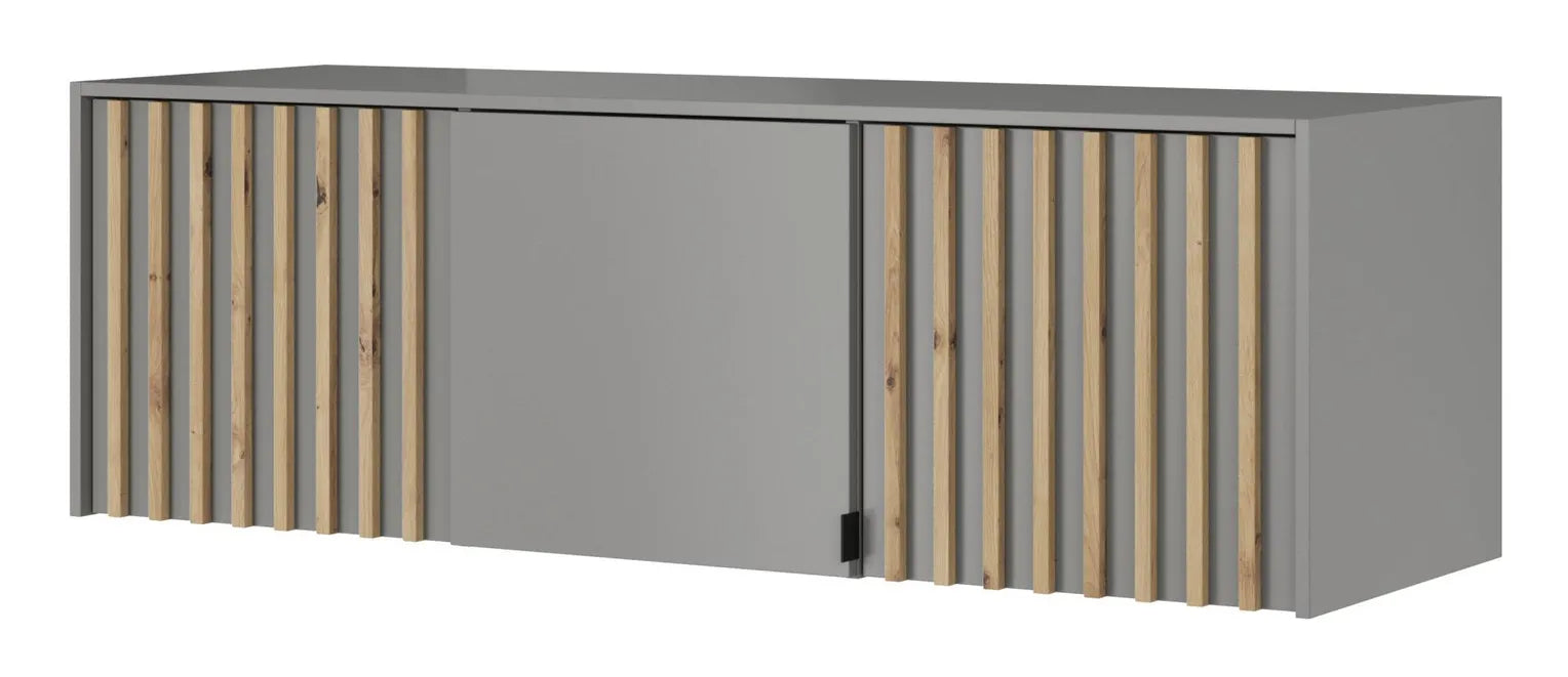 NELLY 3D WARDROBE EXTENSION GREY / ARTISAN SLATS