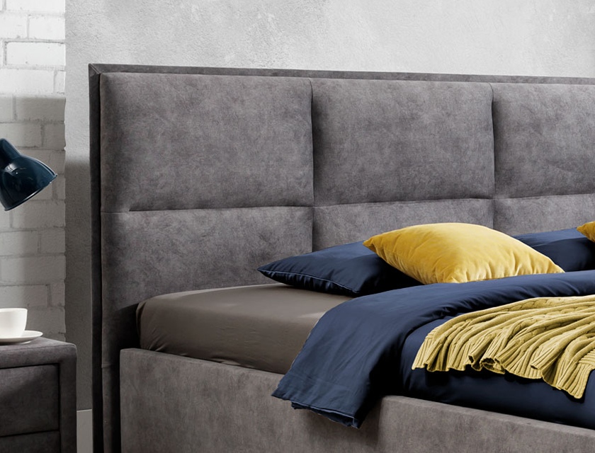 NORD Upholstered Bed 140 / 160 / 180 cm – Choose Your Configuration