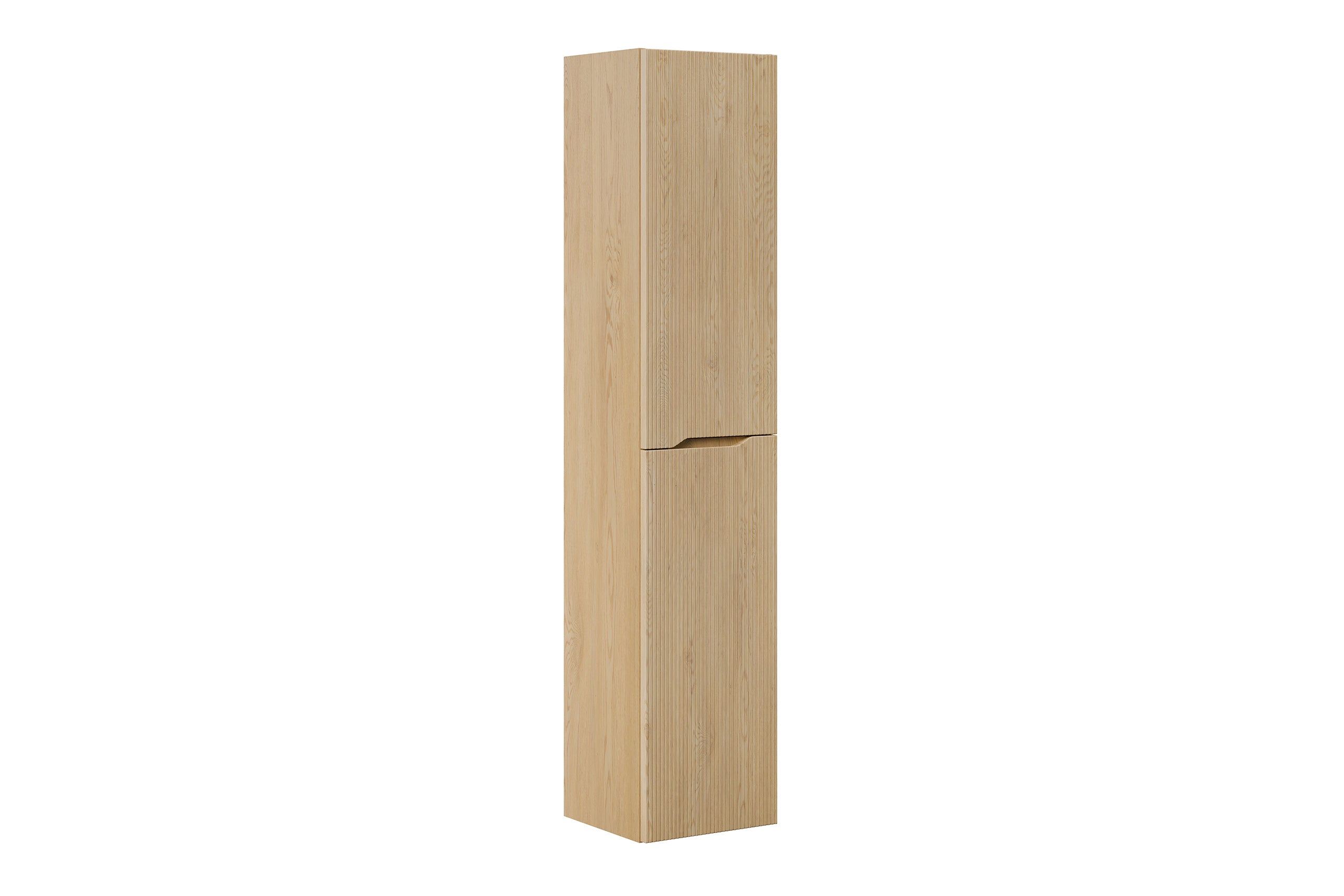 Nordic Cremona Tall Cabinet 2 Doors – Cremona Oak, 35x33.5x170 cm