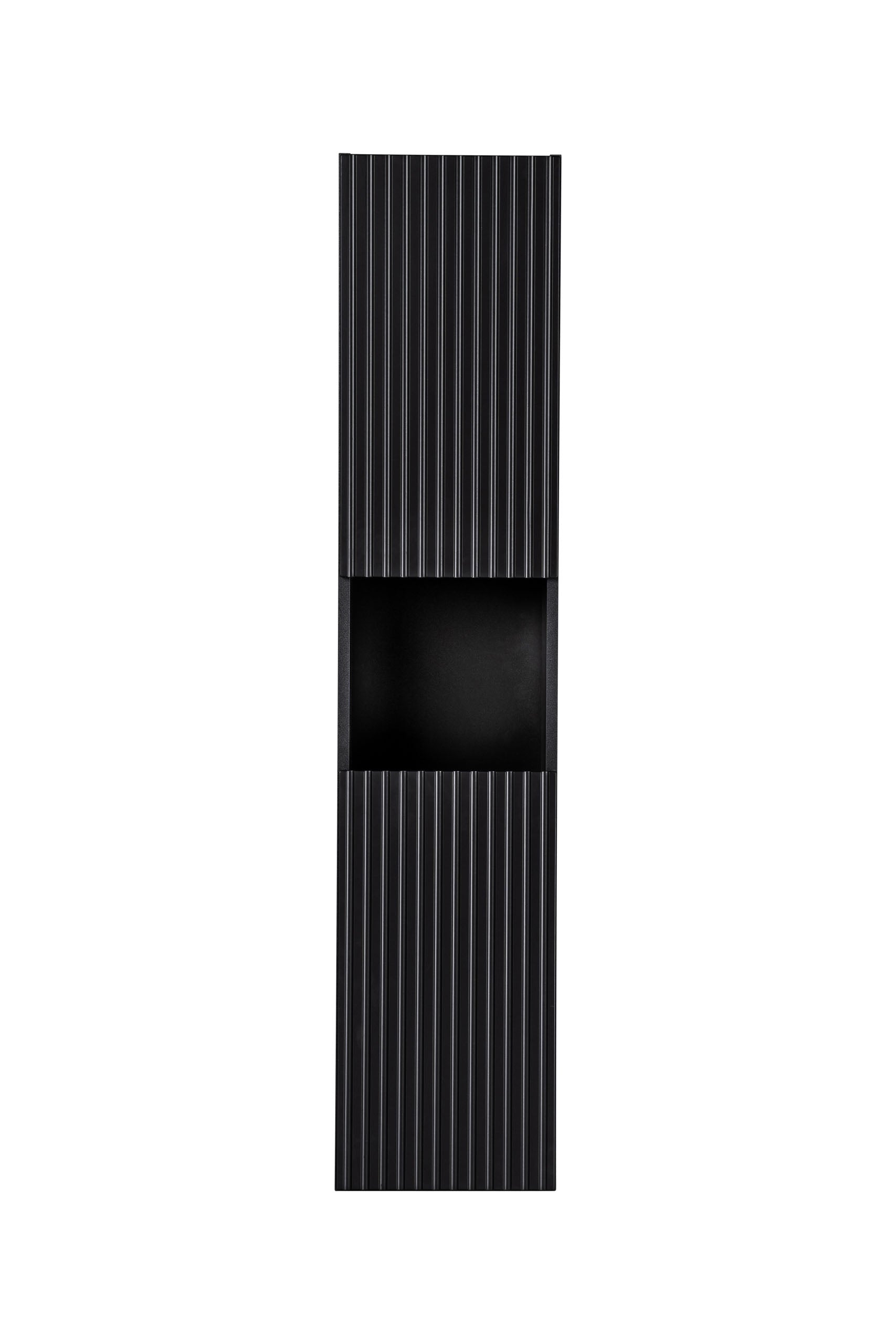 Nova Black Tall Cabinet 2 Doors – Black Matt, 30 cm