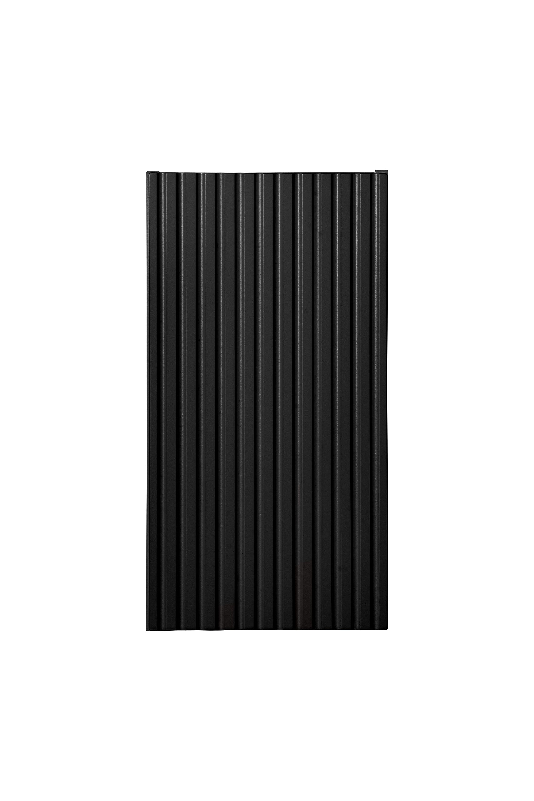 Nova Black Wall Cabinet 1 Door – Black Matt, 30 cm