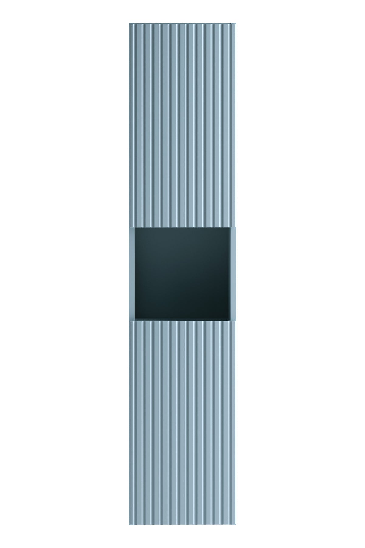 Nova Denim Tall Cabinet 2 Doors – Denim Blue, 30 cm