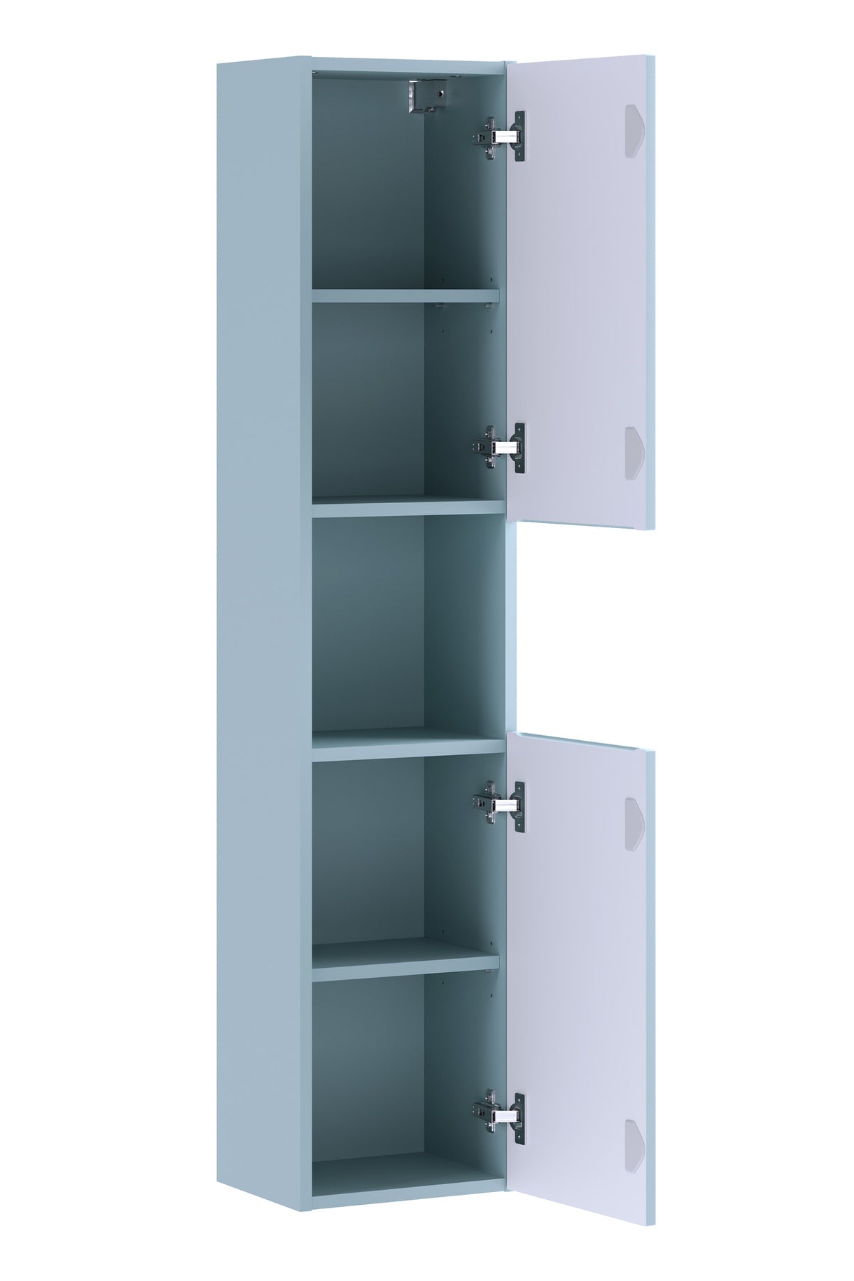 Nova Denim Tall Cabinet 2 Doors – Denim Blue, 30 cm