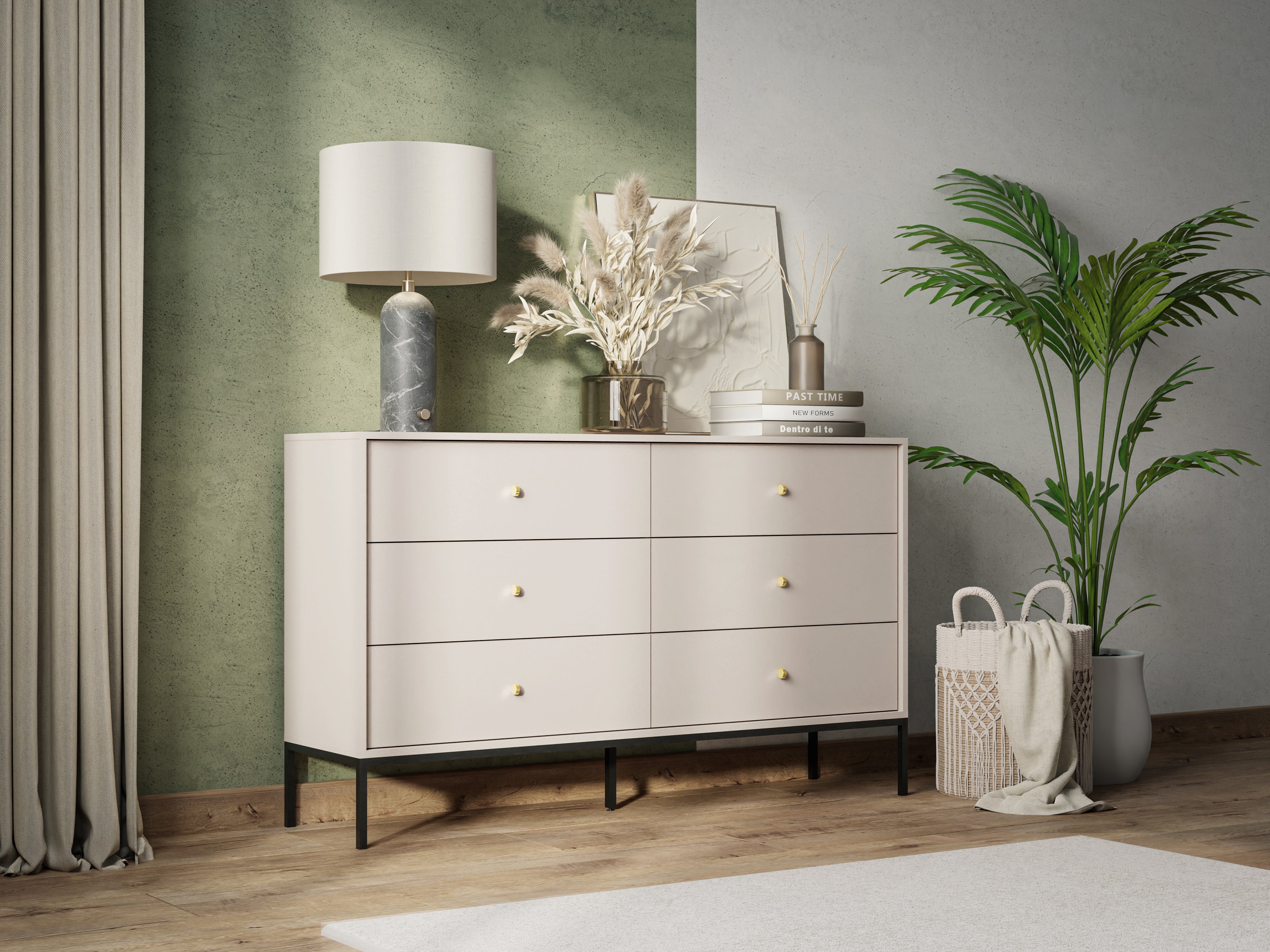 Mono Chest of Drawers Beige