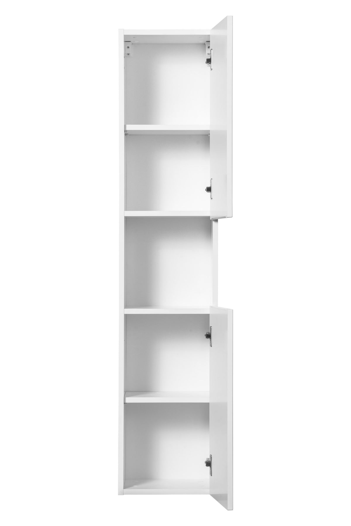Nova White Tall Cabinet 2 Doors – White Matt, 30 cm